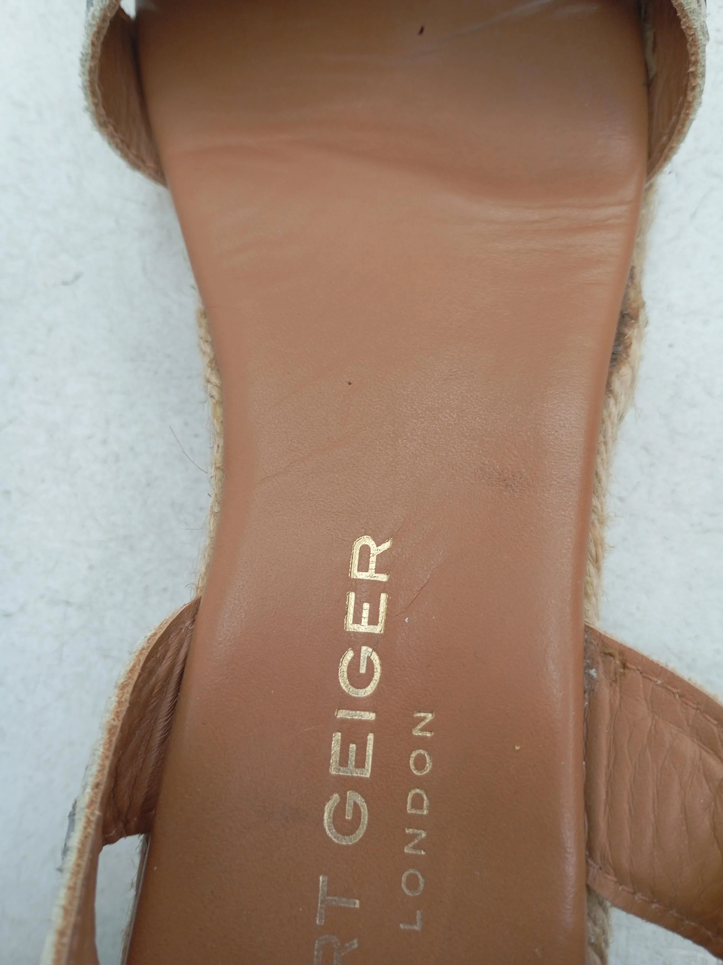 Kurt Geiger Women's Sandals UK 6 Multi Leather with Other Espadrille - Image 6