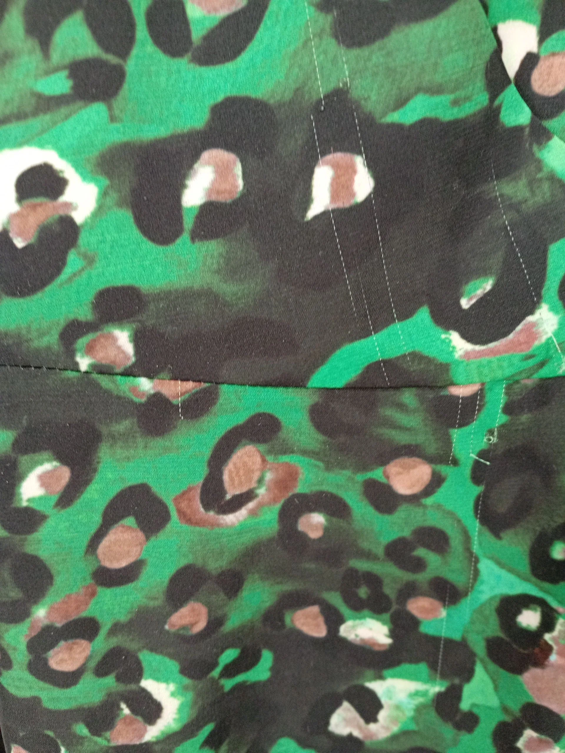 L.K. Bennett A-Line Midi Dress UK10 in Green - Image 5