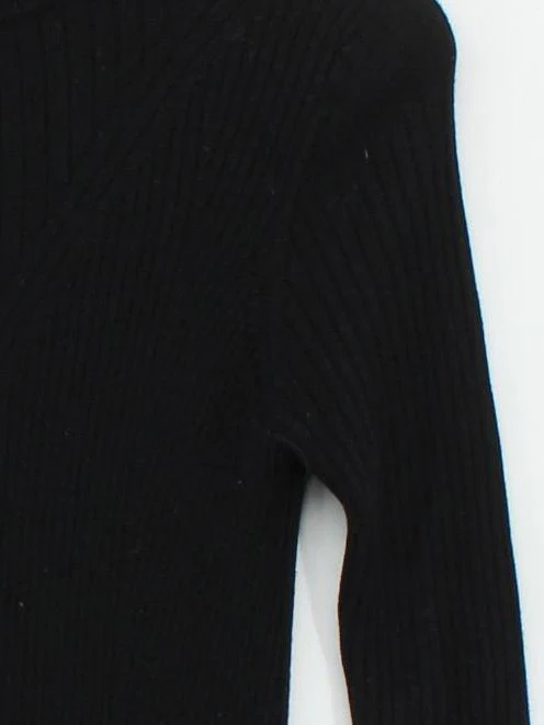 L.K. Bennett Bodycon Midi Dress M in Black - Image 4