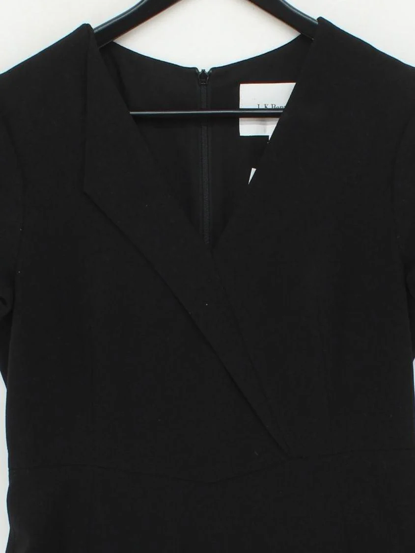 L.K. Bennett Bodycon Midi Dress UK12 in Black - Image 3