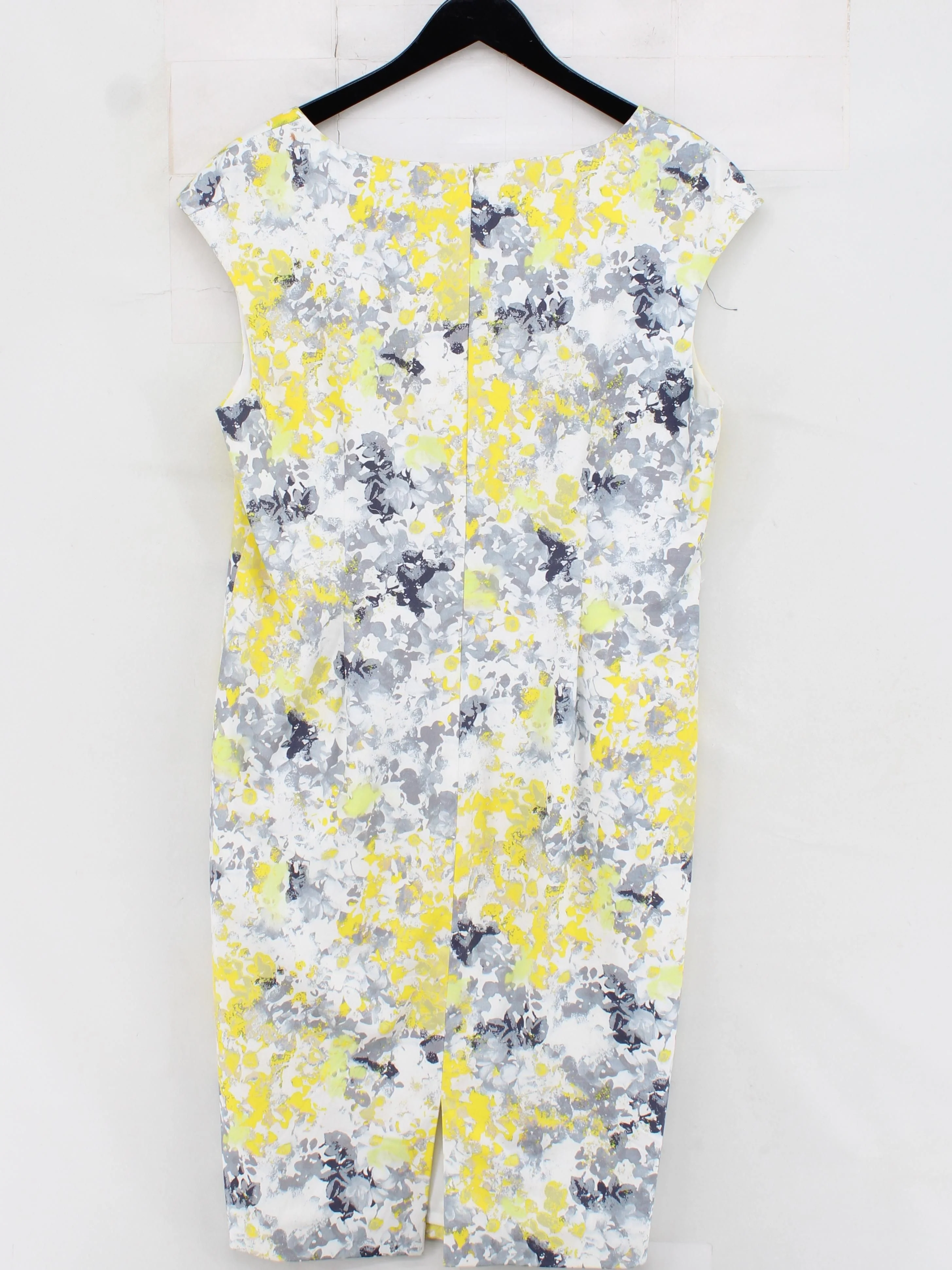 L.K. Bennett Bodycon Midi Dress UK18 in Multi - Image 2