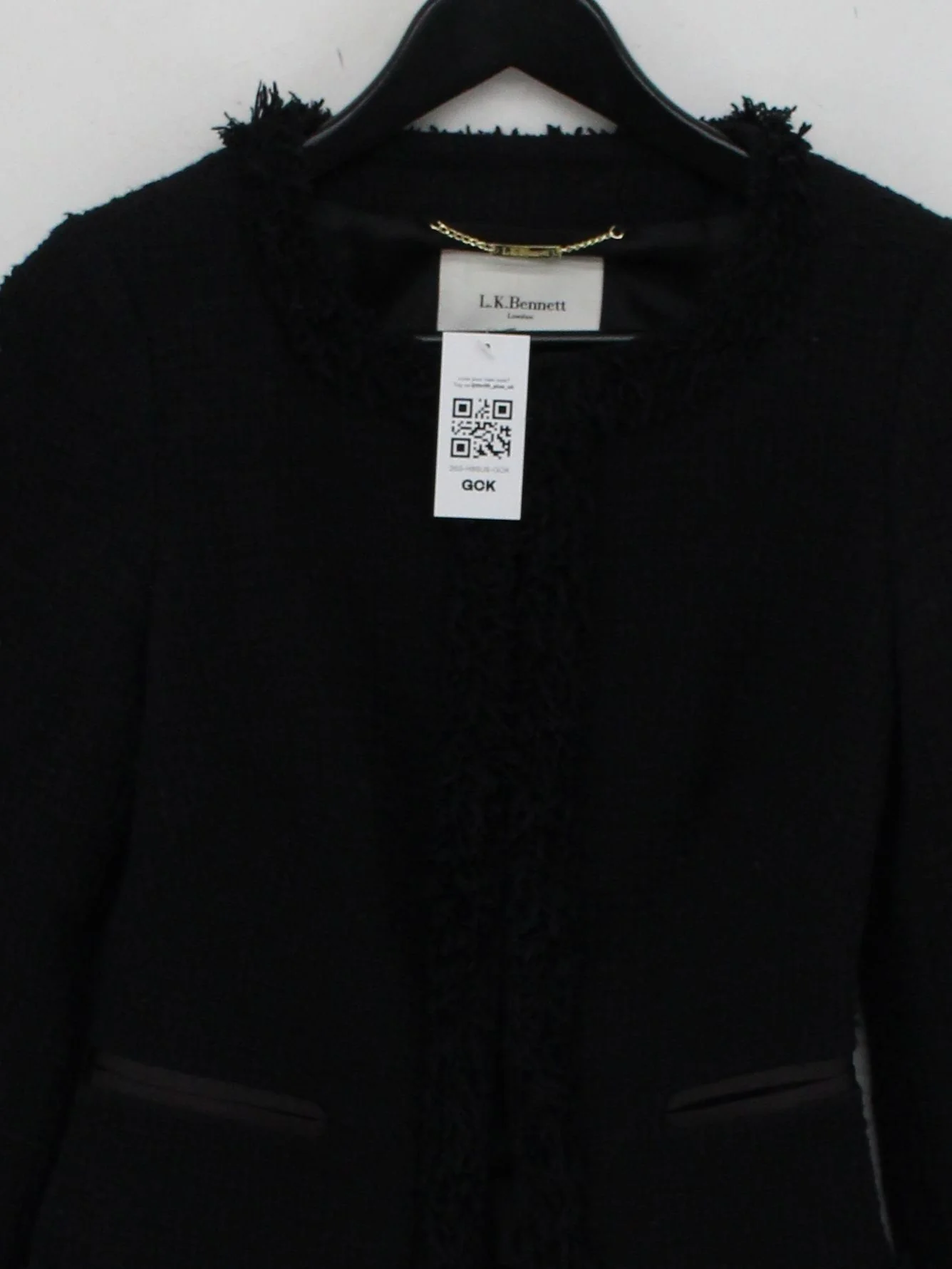 L.K. Bennett Bomber Jacket jacket black - Image 3