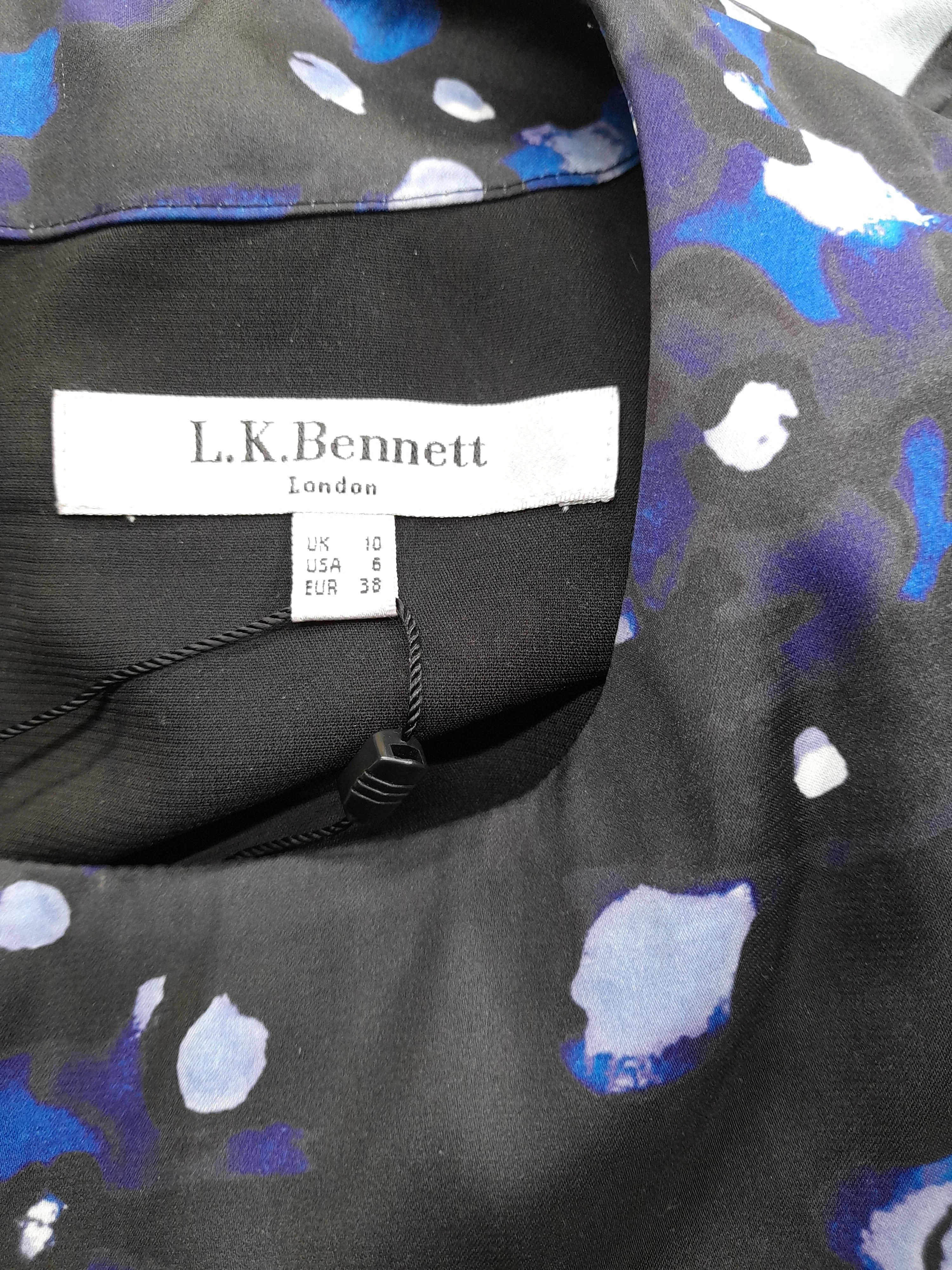 L.K. Bennett Jumper Midi Dress UK10 in Multi - Image 6