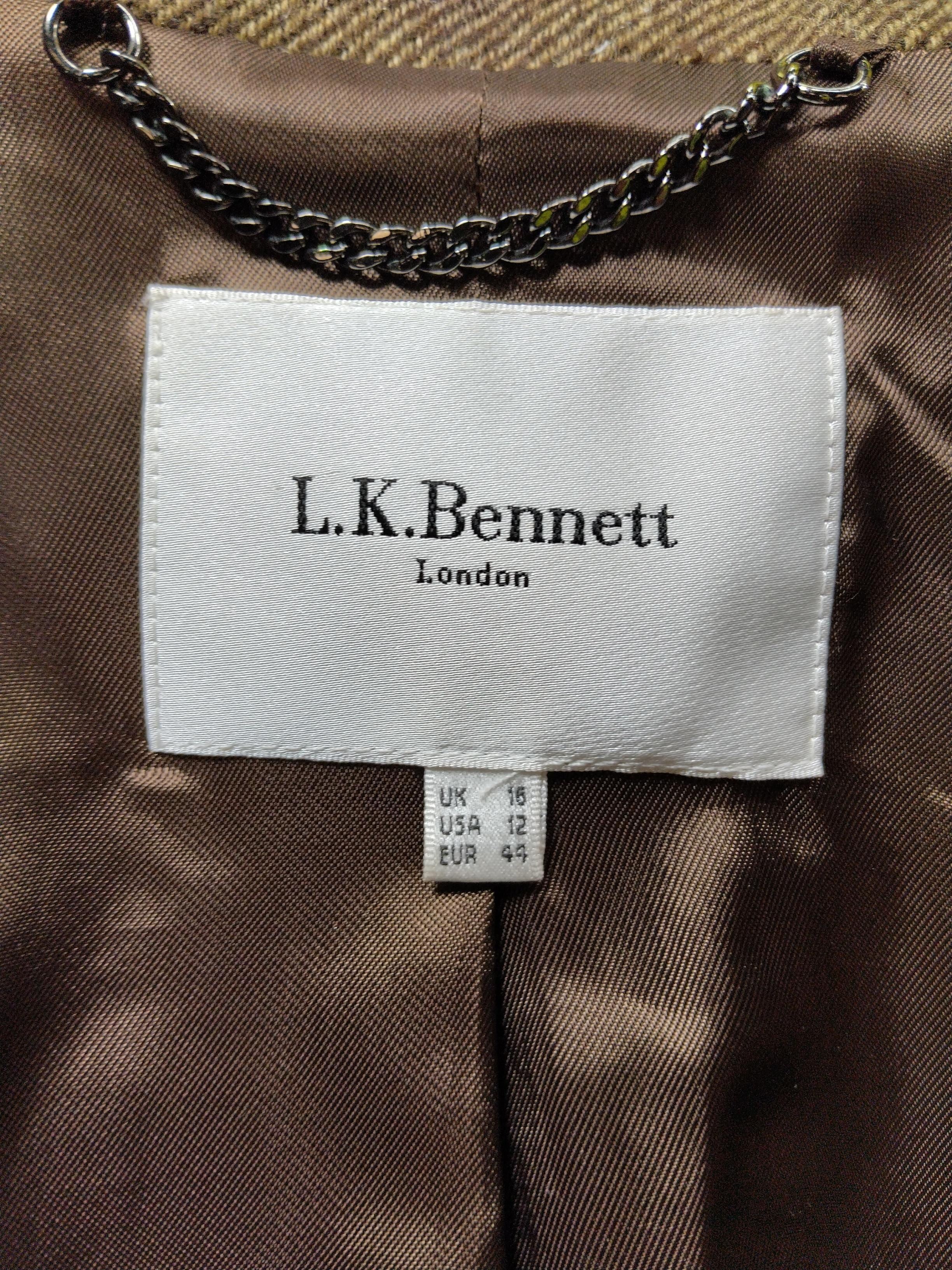 L.K. Bennett Overcoat jacket brown - Image 5