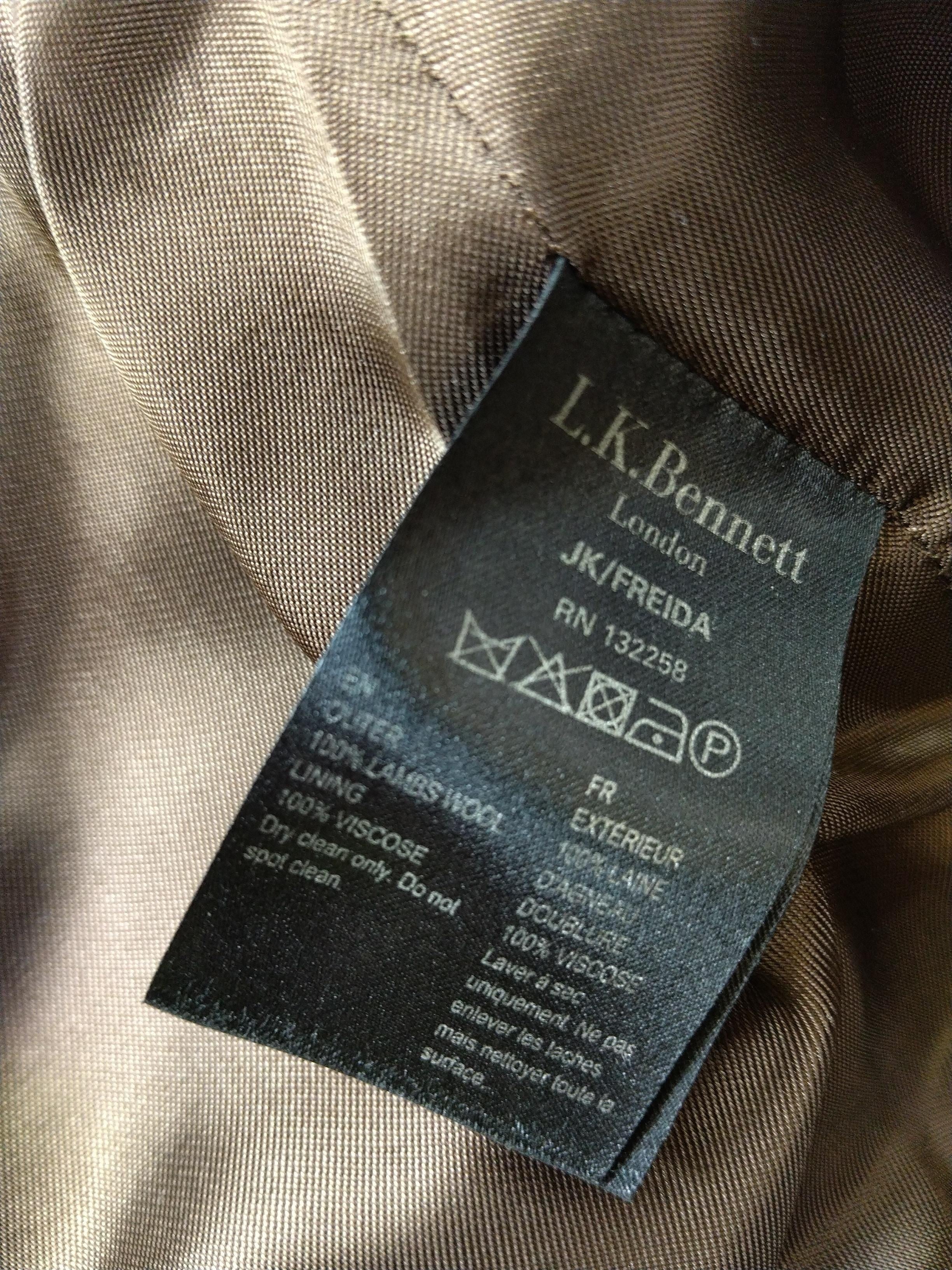 L.K. Bennett Overcoat jacket brown - Image 6