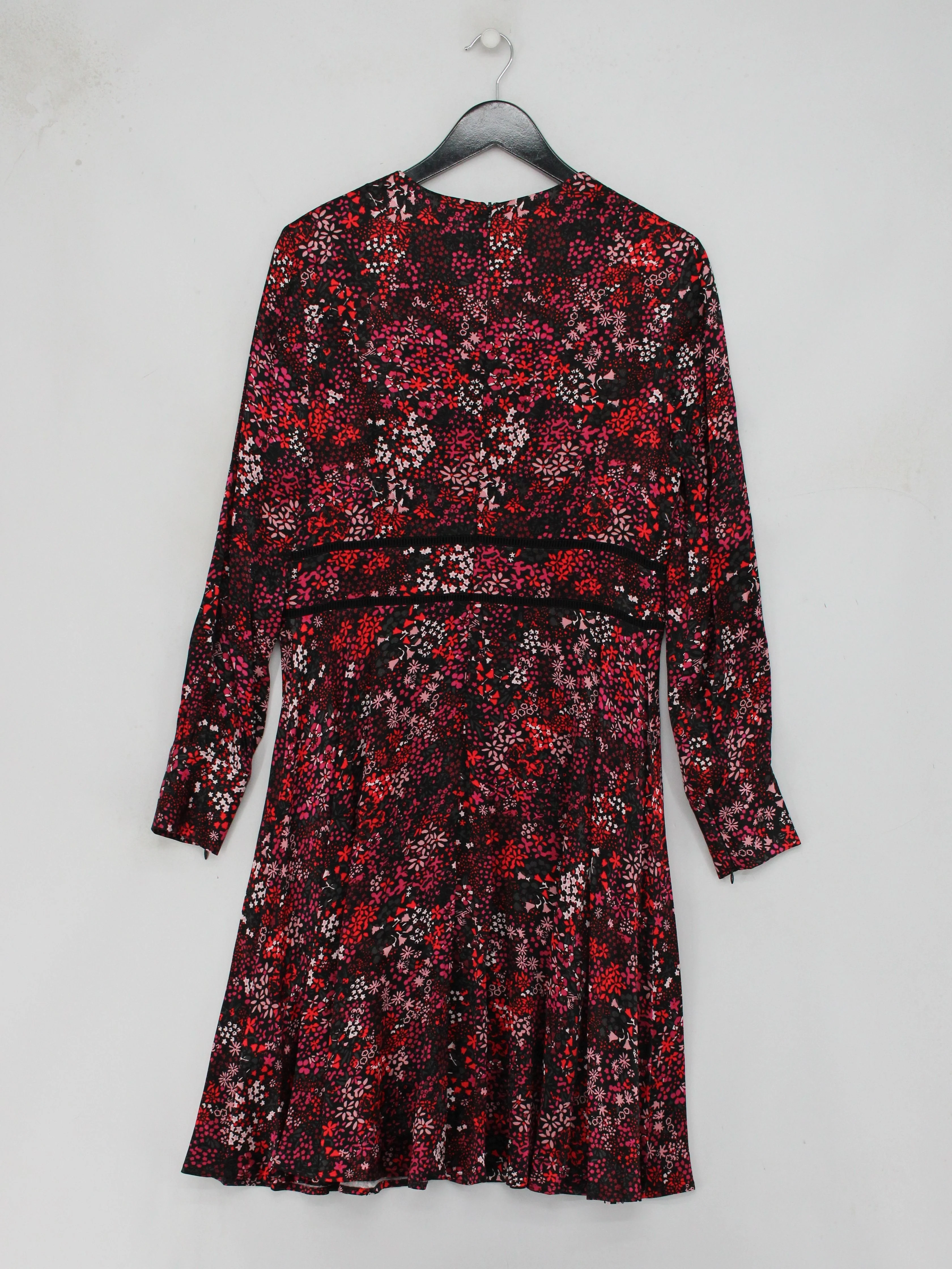 L.K. Bennett Shirt Mini Dress UK14 in Multi - Image 2