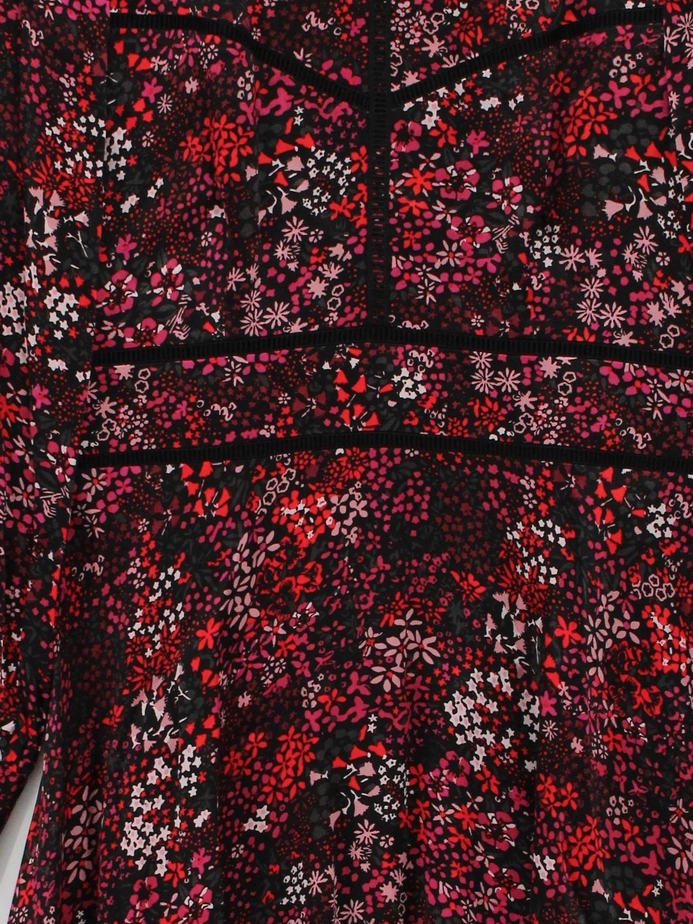 L.K. Bennett Shirt Mini Dress UK14 in Multi - Image 3