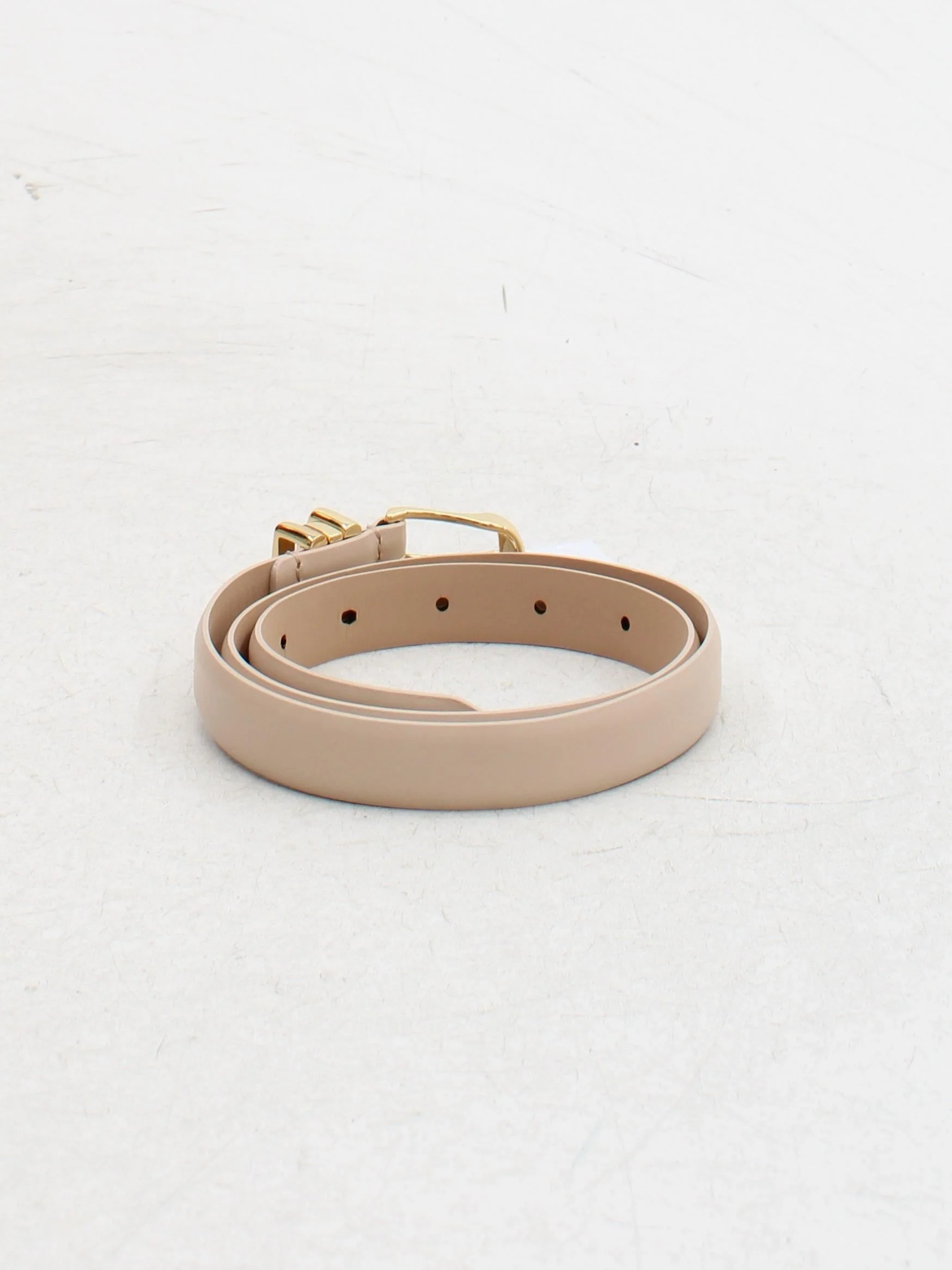 L.K. Bennett Women's Belt M Tan 100% Leather Basic Belt - Image 2