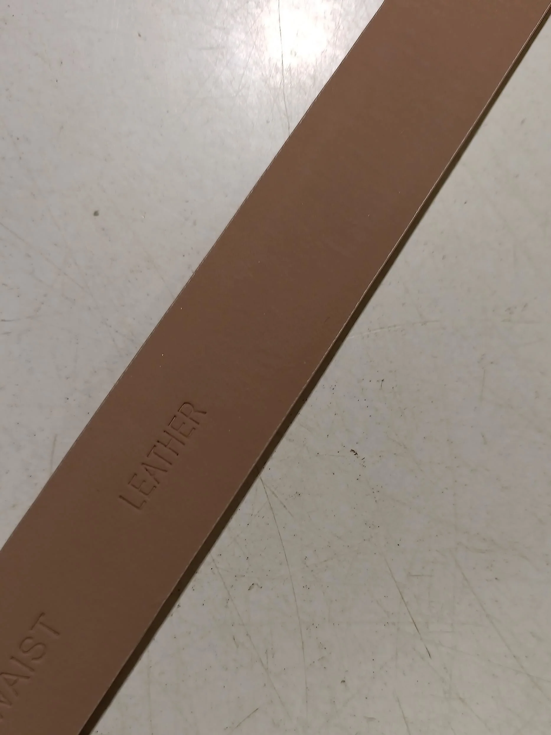 L.K. Bennett Women's Belt M Tan 100% Leather Basic Belt - Image 6