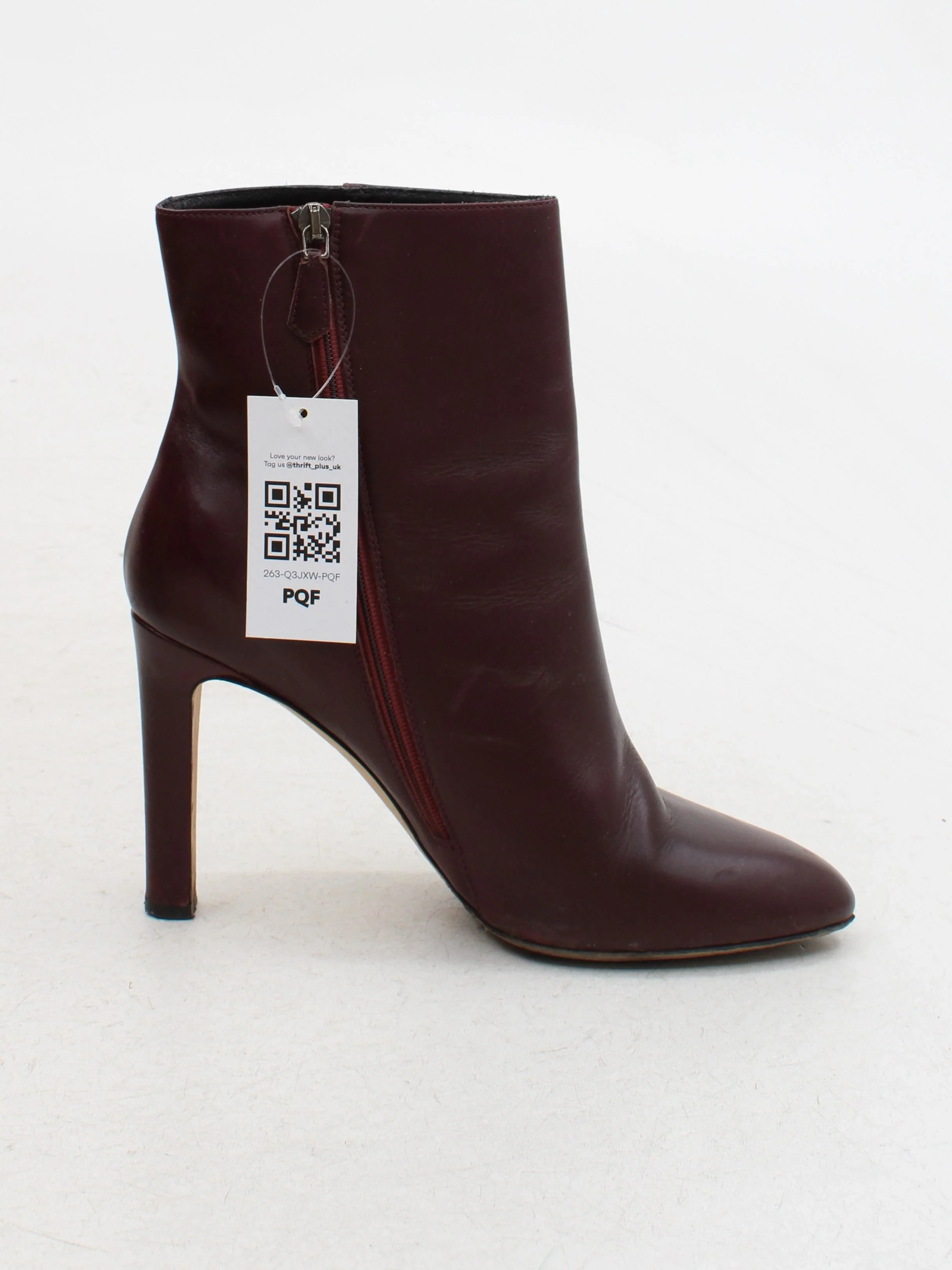 L.K. Bennett Women's Boots UK 6.5 Brown 100% Leather Combat - Image 5