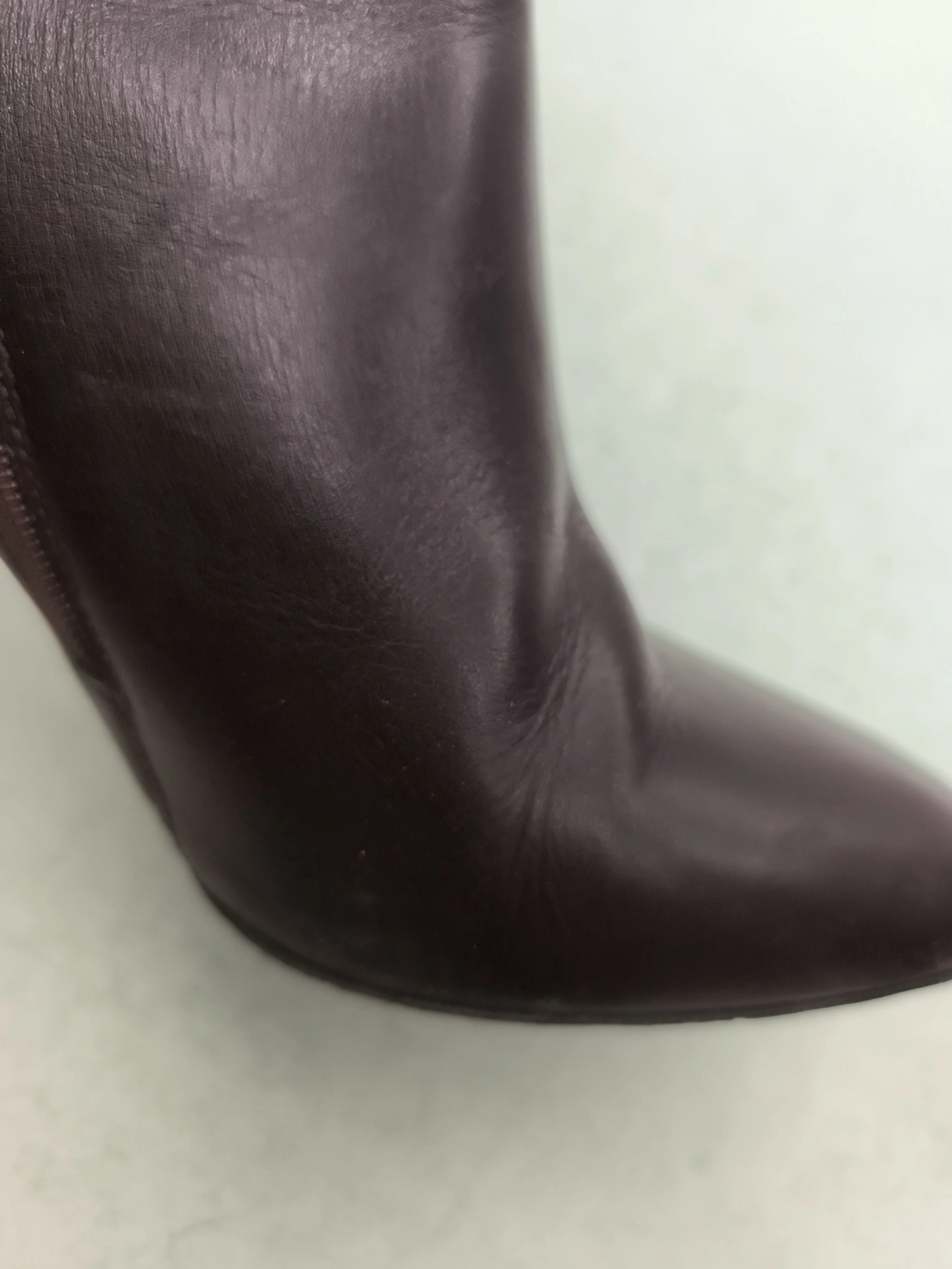 L.K. Bennett Women's Boots UK 6.5 Brown 100% Leather Combat - Image 8
