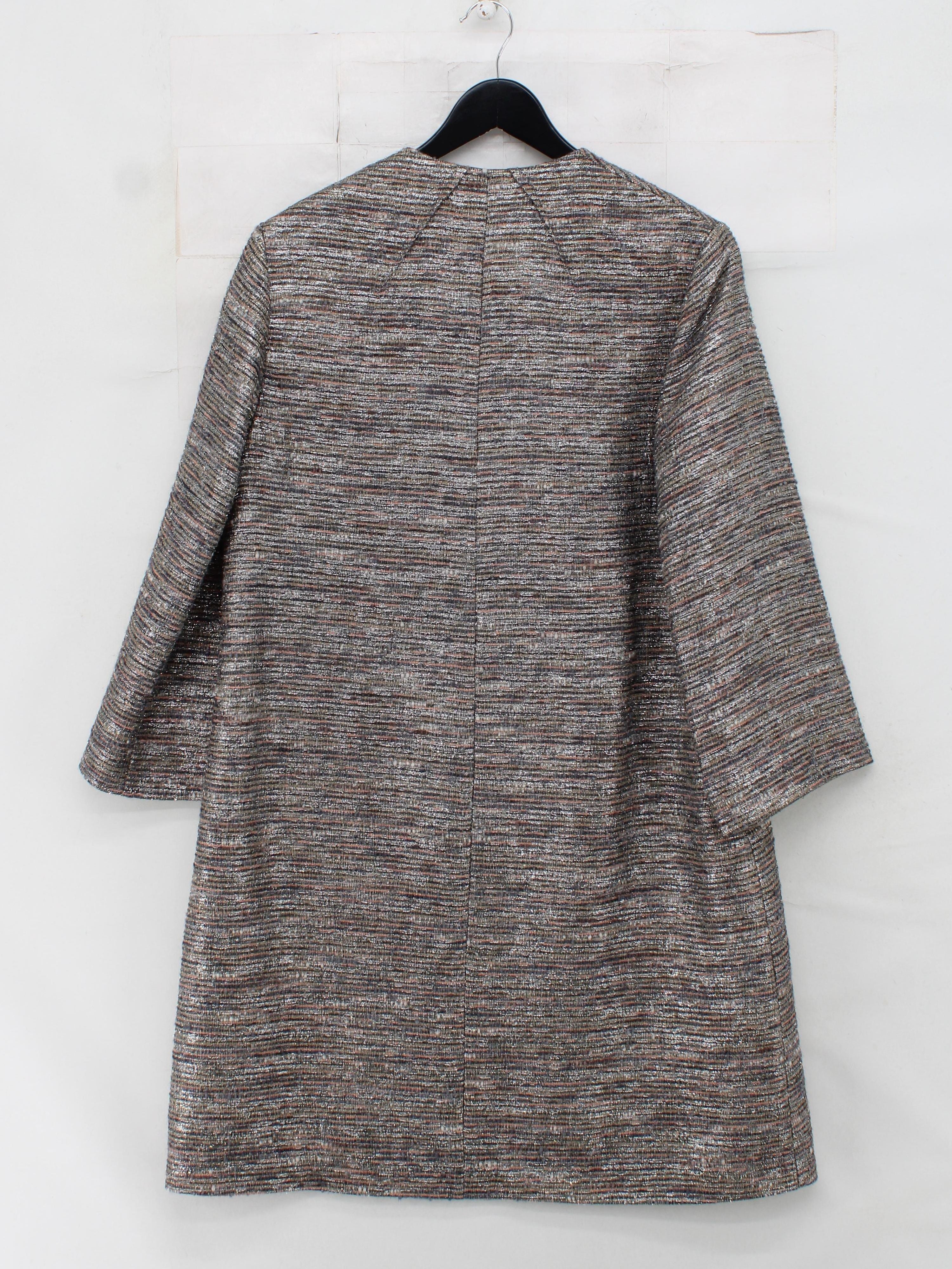 L.K. Bennett Women's Coat M Multi Acrylic - Image 2