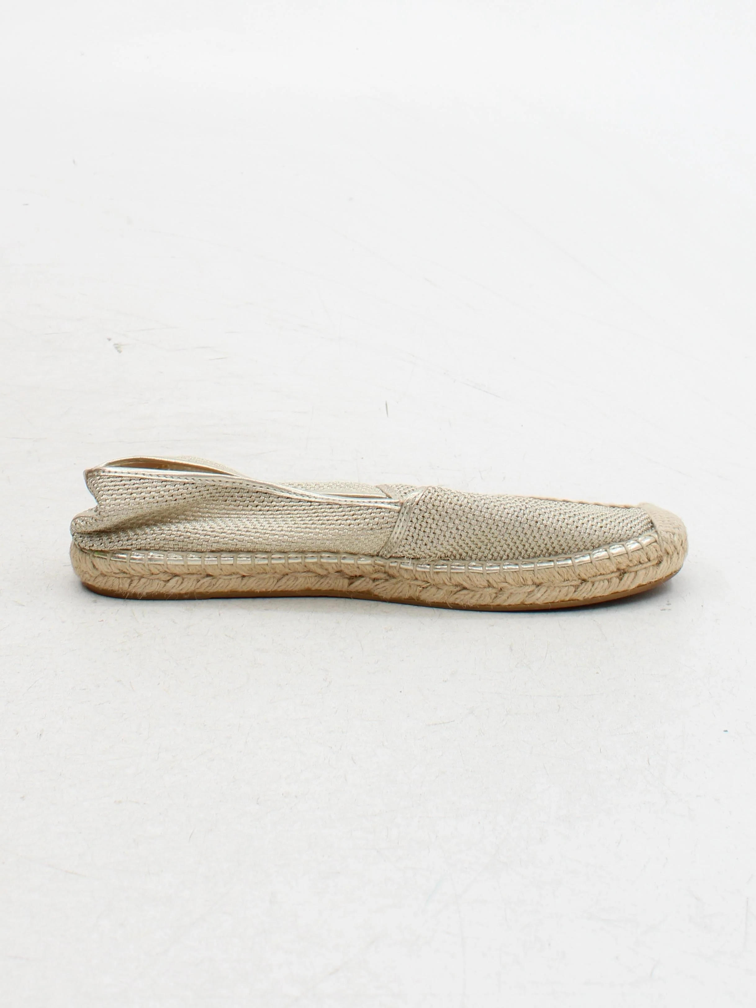 L.K. Bennett Women's Flat Shoes UK 6.5 Gold 100% Other Ballet - Image 5
