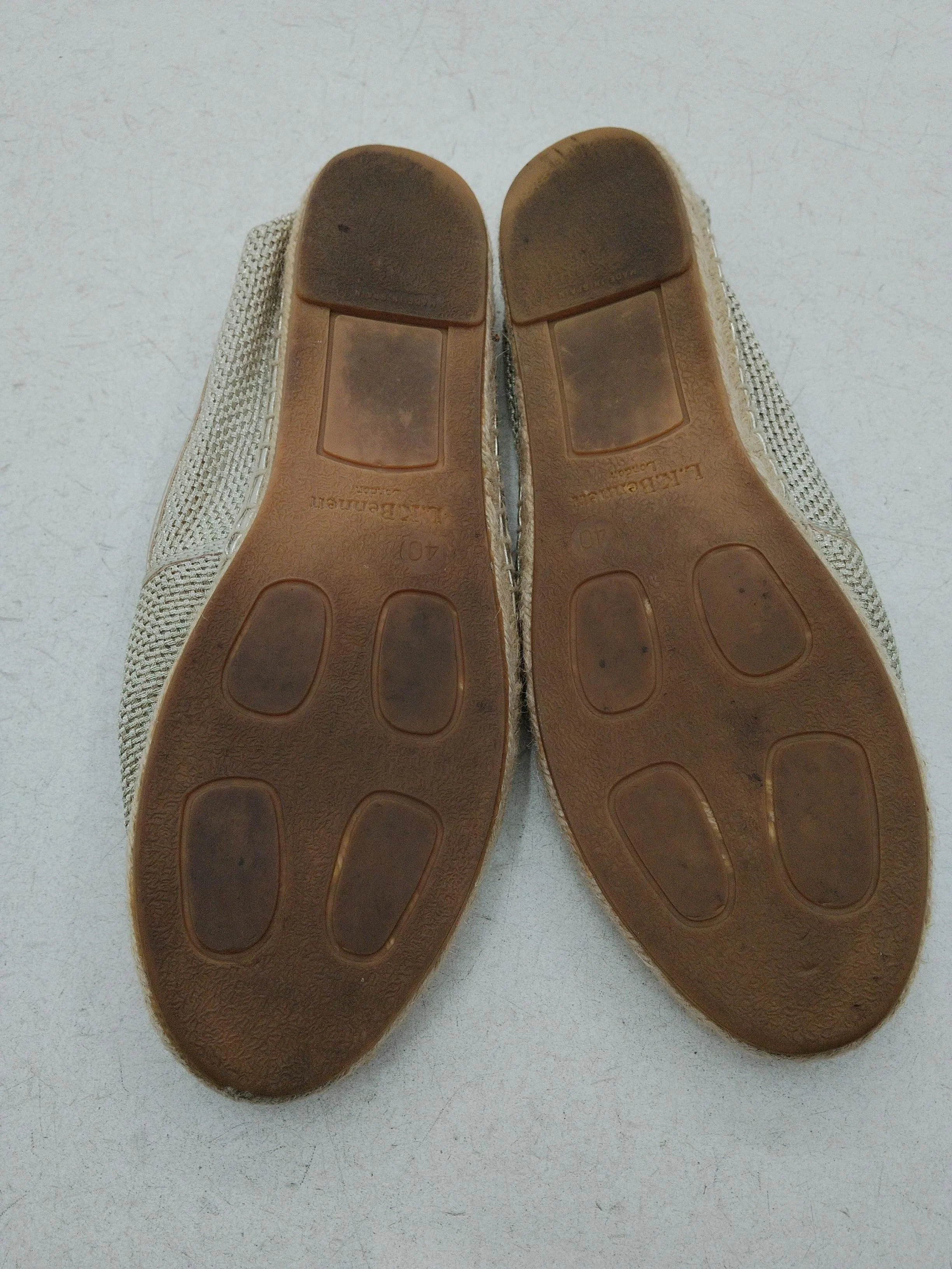 L.K. Bennett Women's Flat Shoes UK 6.5 Gold 100% Other Ballet - Image 7