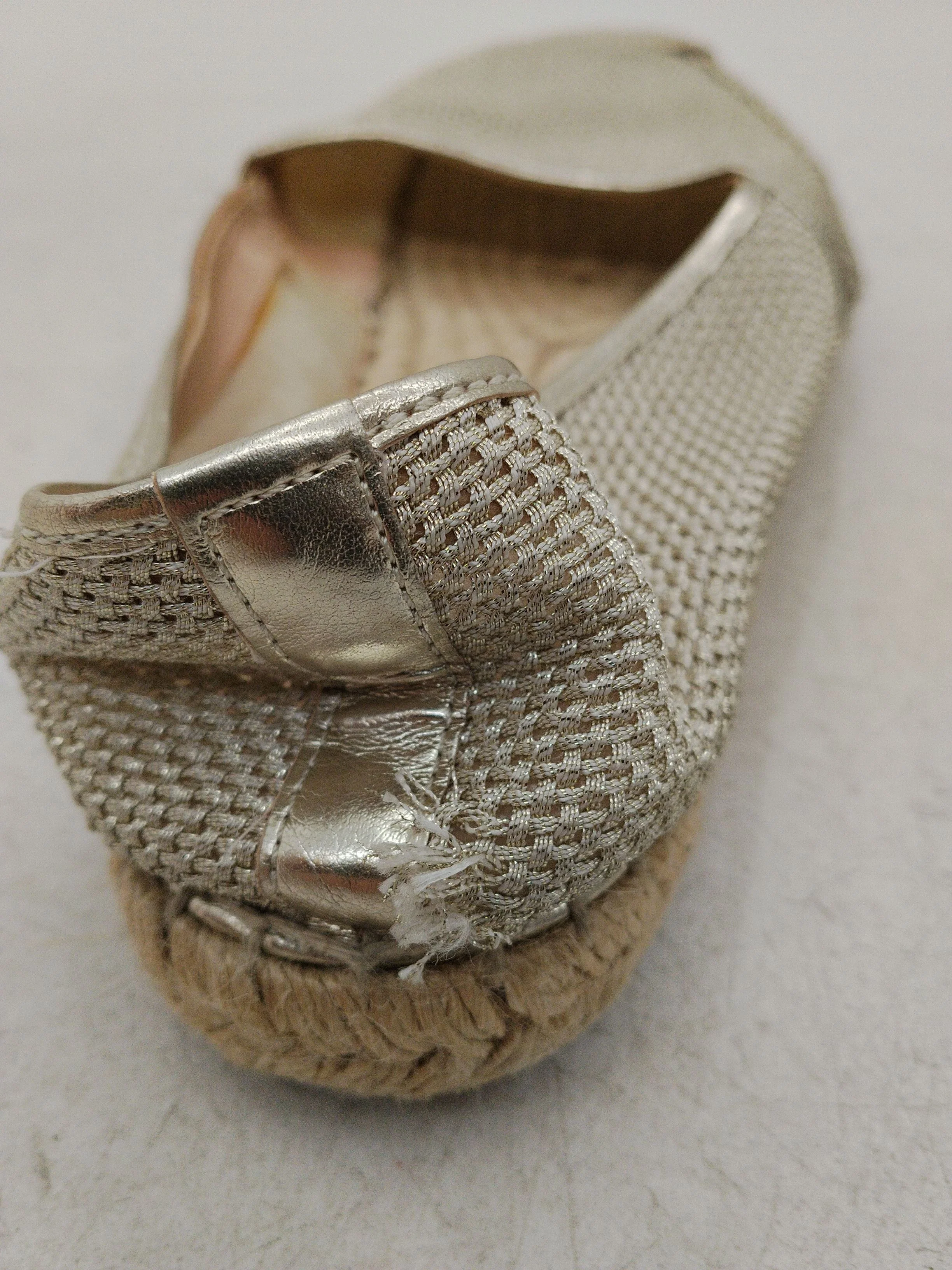 L.K. Bennett Women's Flat Shoes UK 6.5 Gold 100% Other Ballet - Image 8