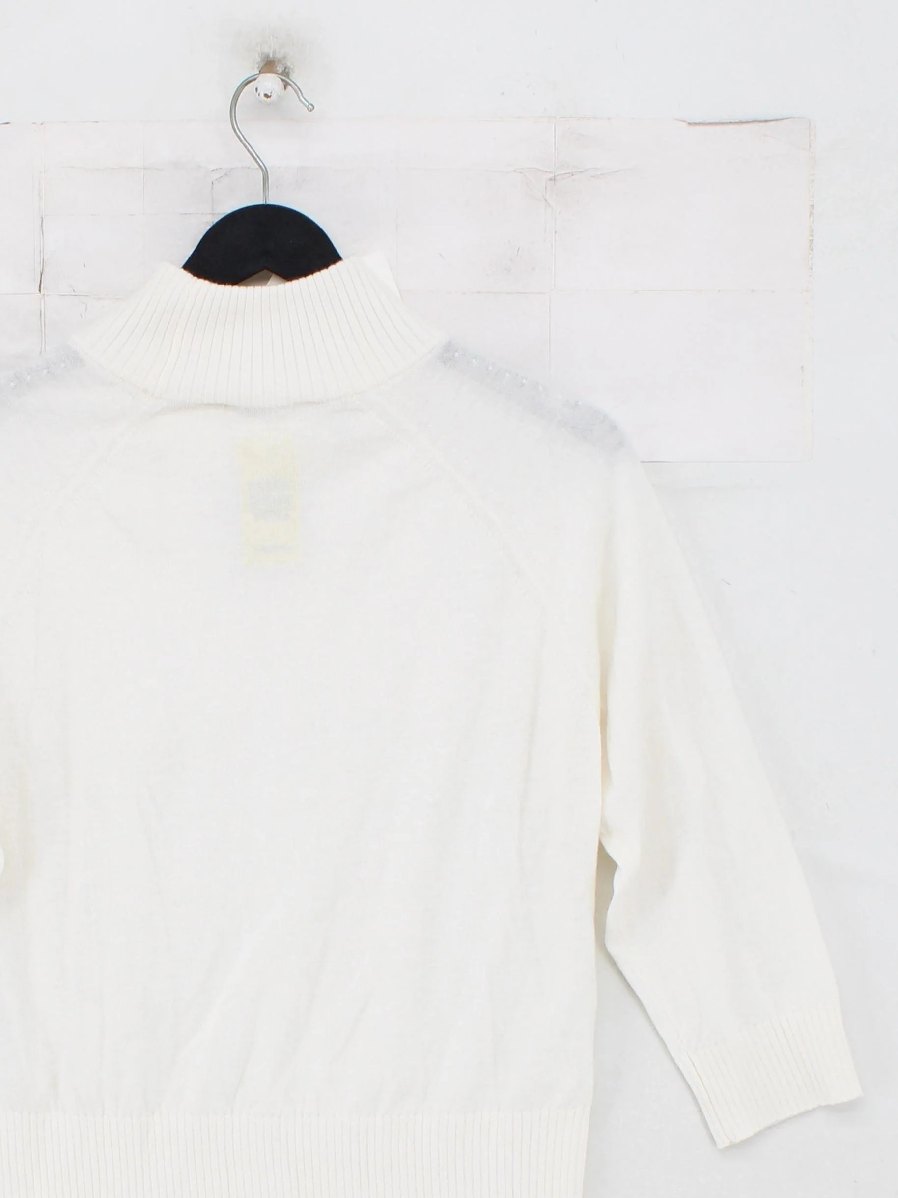 L.K. Bennett Women's Jumper M Cream Wool New with tags - Image 2