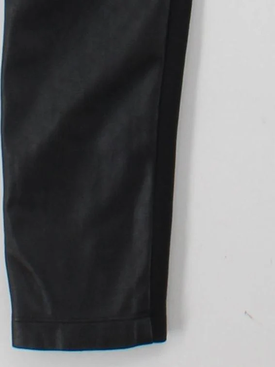 L.K. Bennett Women's Leggings UK 8 Black Faux Leather - Image 4