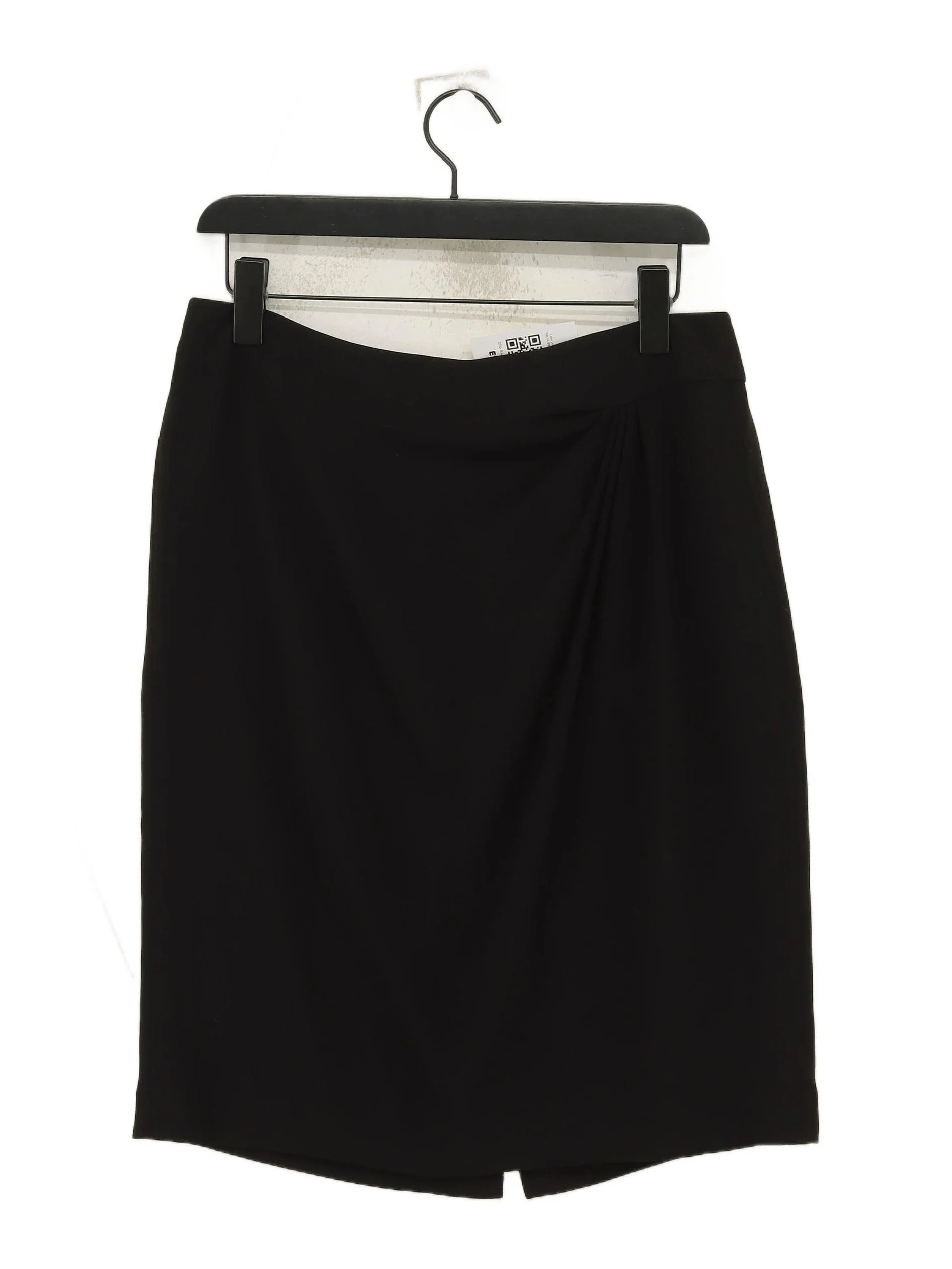 L.K. Bennett Women's Midi Skirt UK 14 Black Acetate