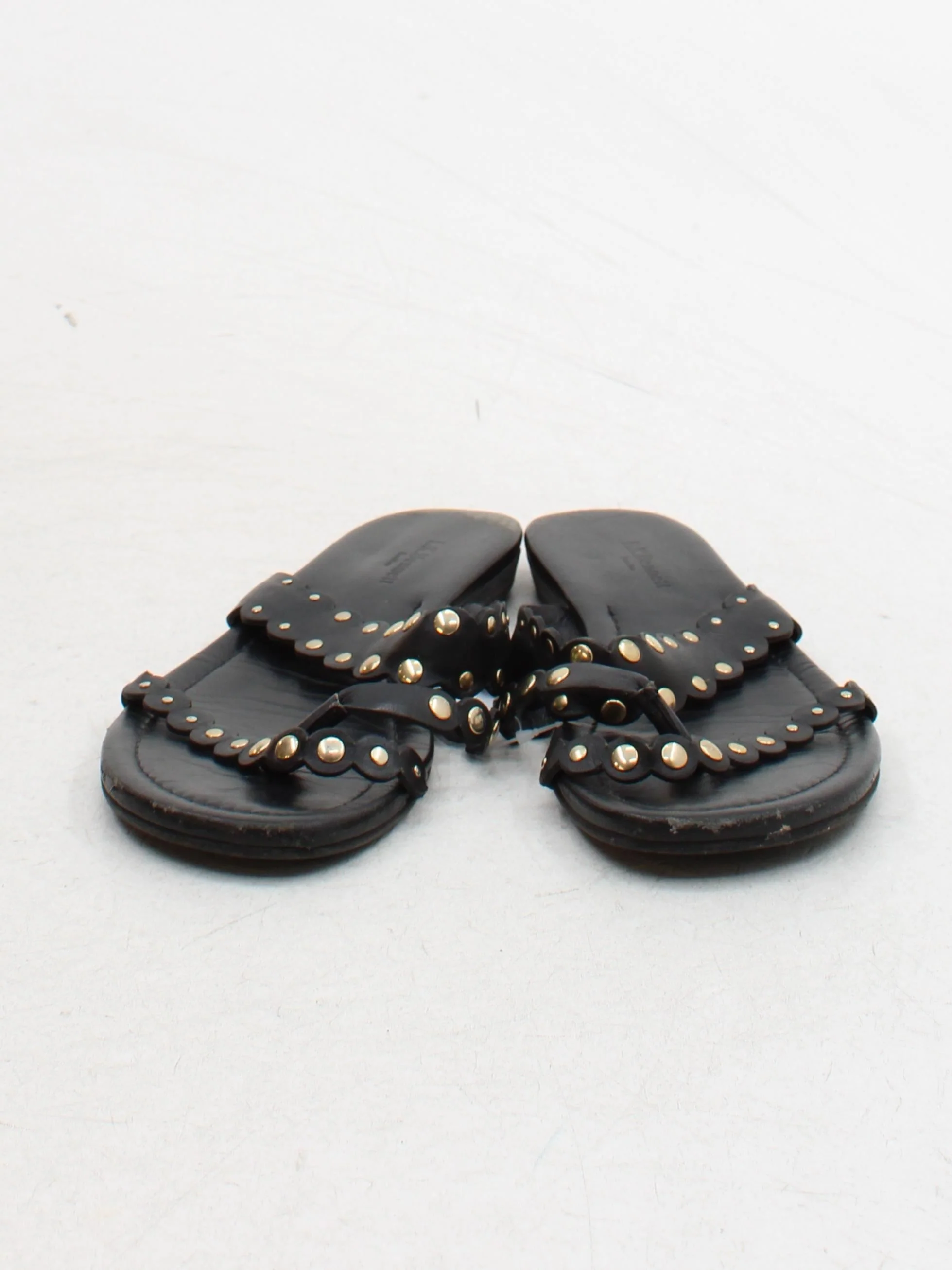 L.K. Bennett Women's Sandals UK 4 Black 100% Leather Flat - Image 2