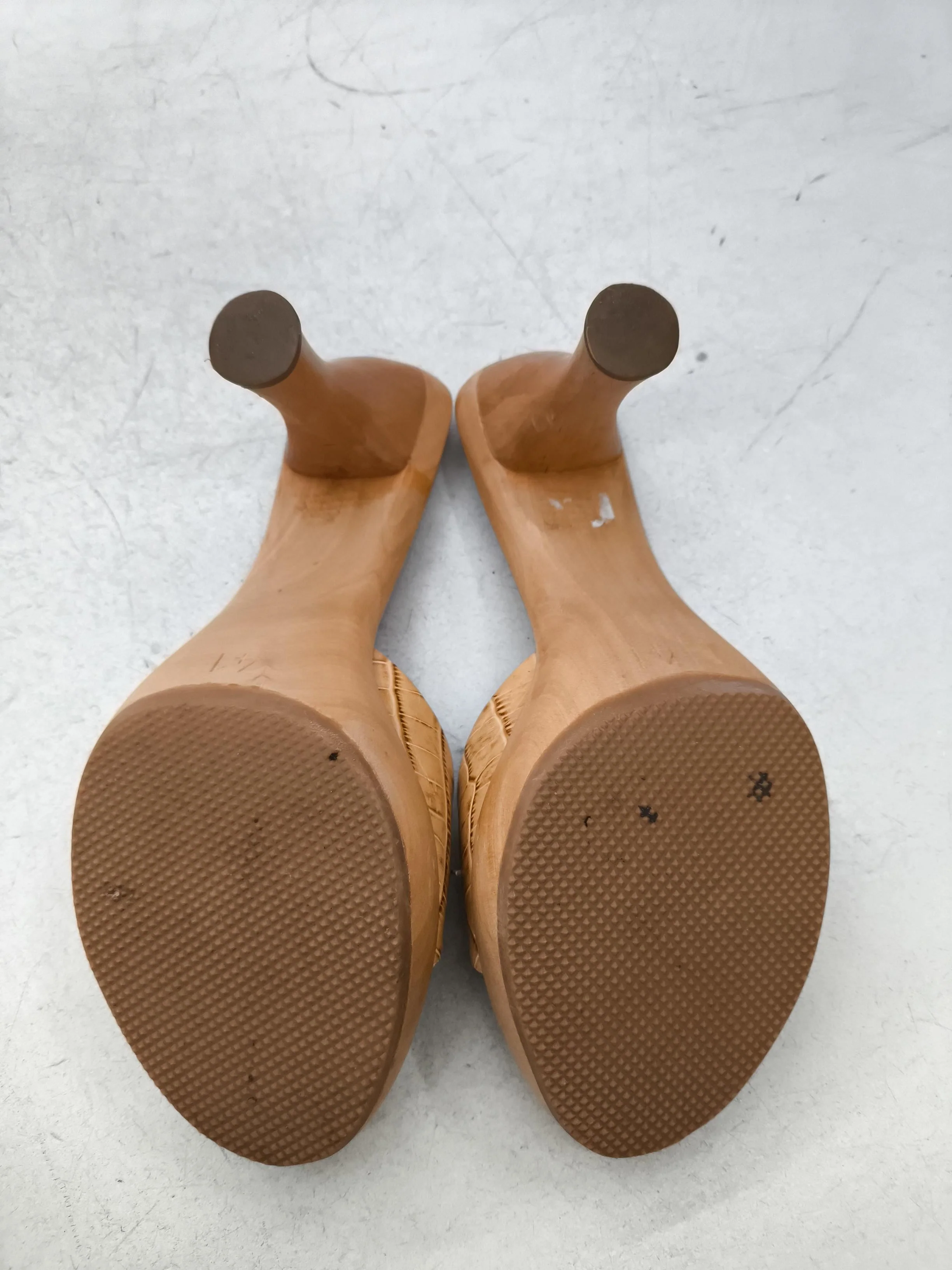 L.K. Bennett Women's Sandals UK 7 Tan 100% Leather Slider - Image 7