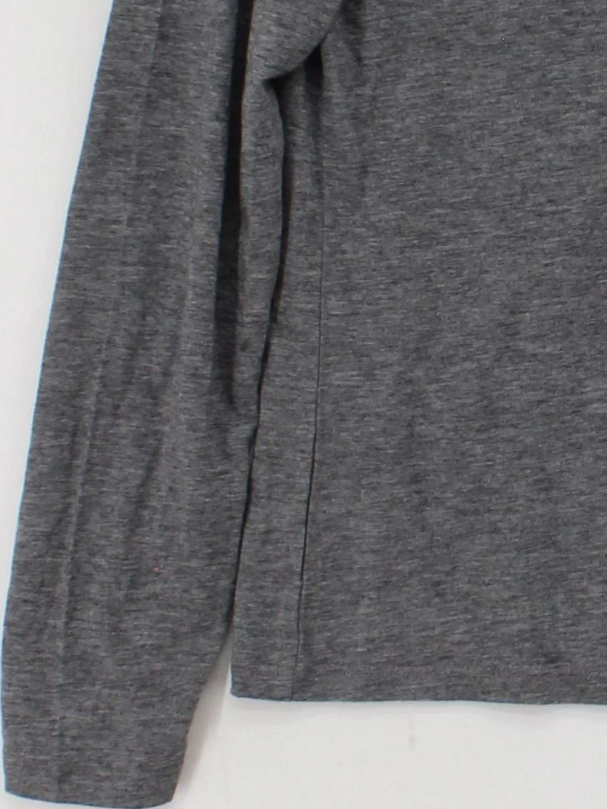 L.K. Bennett Women's Top M Grey Lyocell Modal with Wool Basic - Image 4