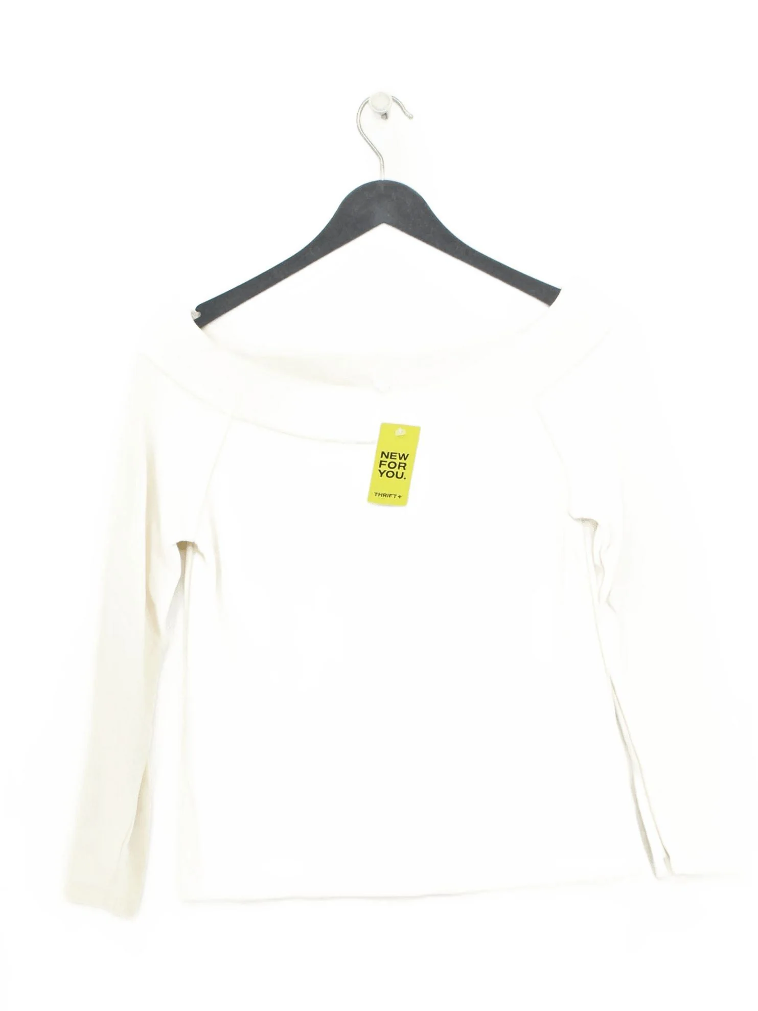 L.K. Bennett Women's Top S Cream Viscose with Polyamide, Elastane Basic