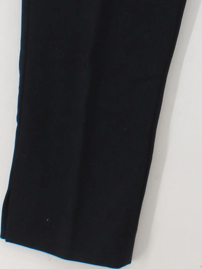L.K. Bennett Women's Trousers UK 14 Blue Viscose with Polyamide, Elastane Chino - Image 4