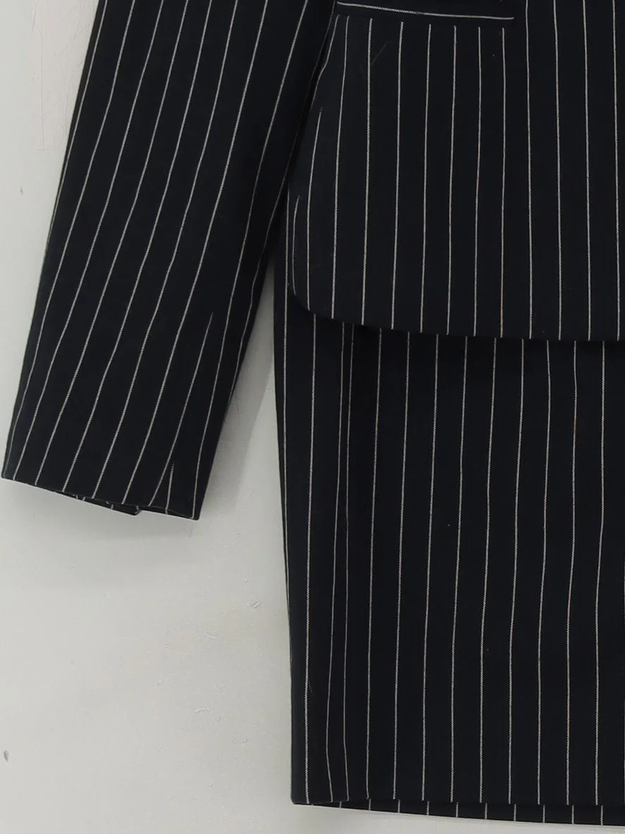 L.K. Bennett Women's Two Piece Suit UK 10 Blue Polyester - Image 4