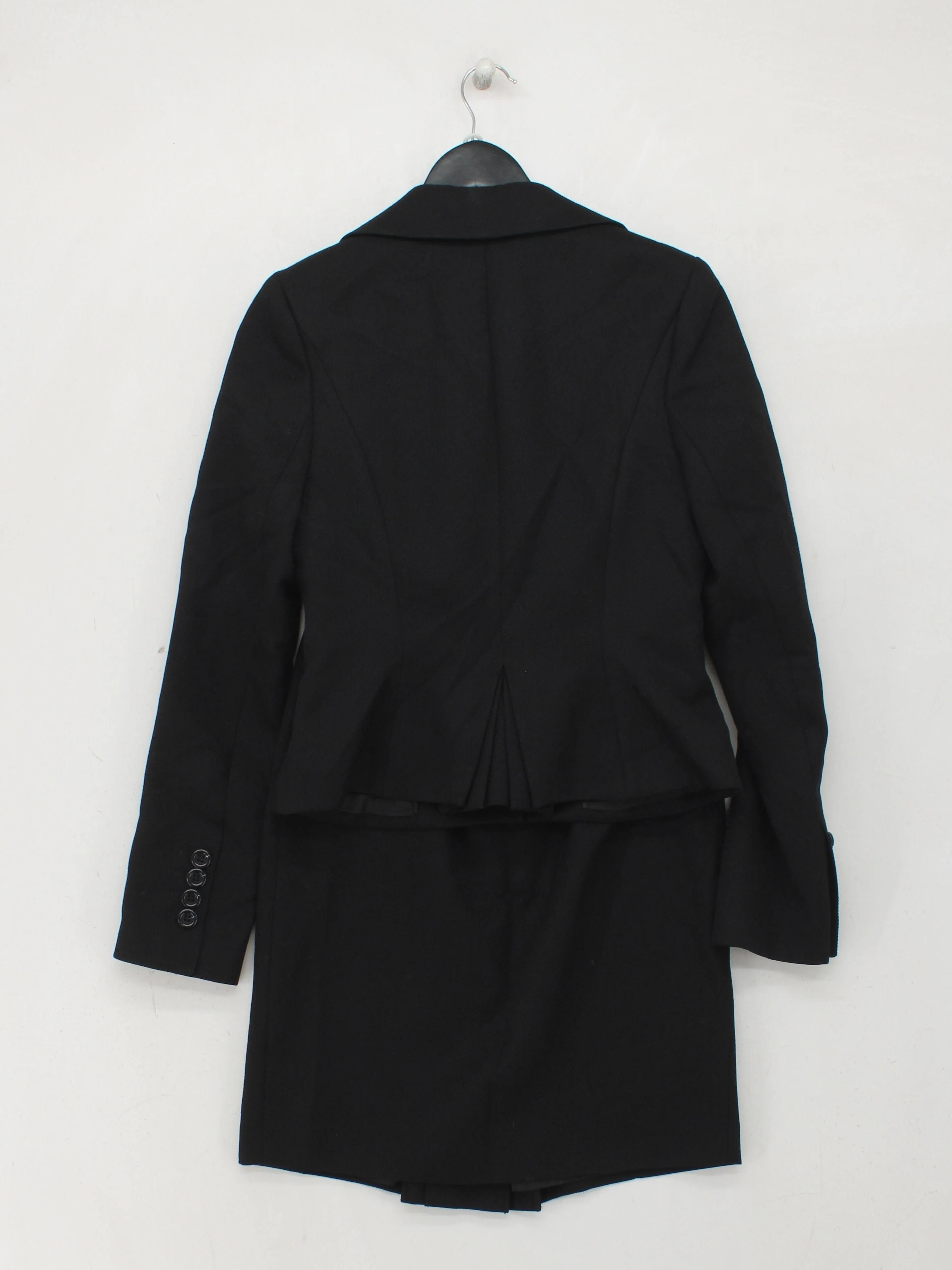 L.K. Bennett Women's Two Piece Suit UK 8 Black Polyester - Image 2