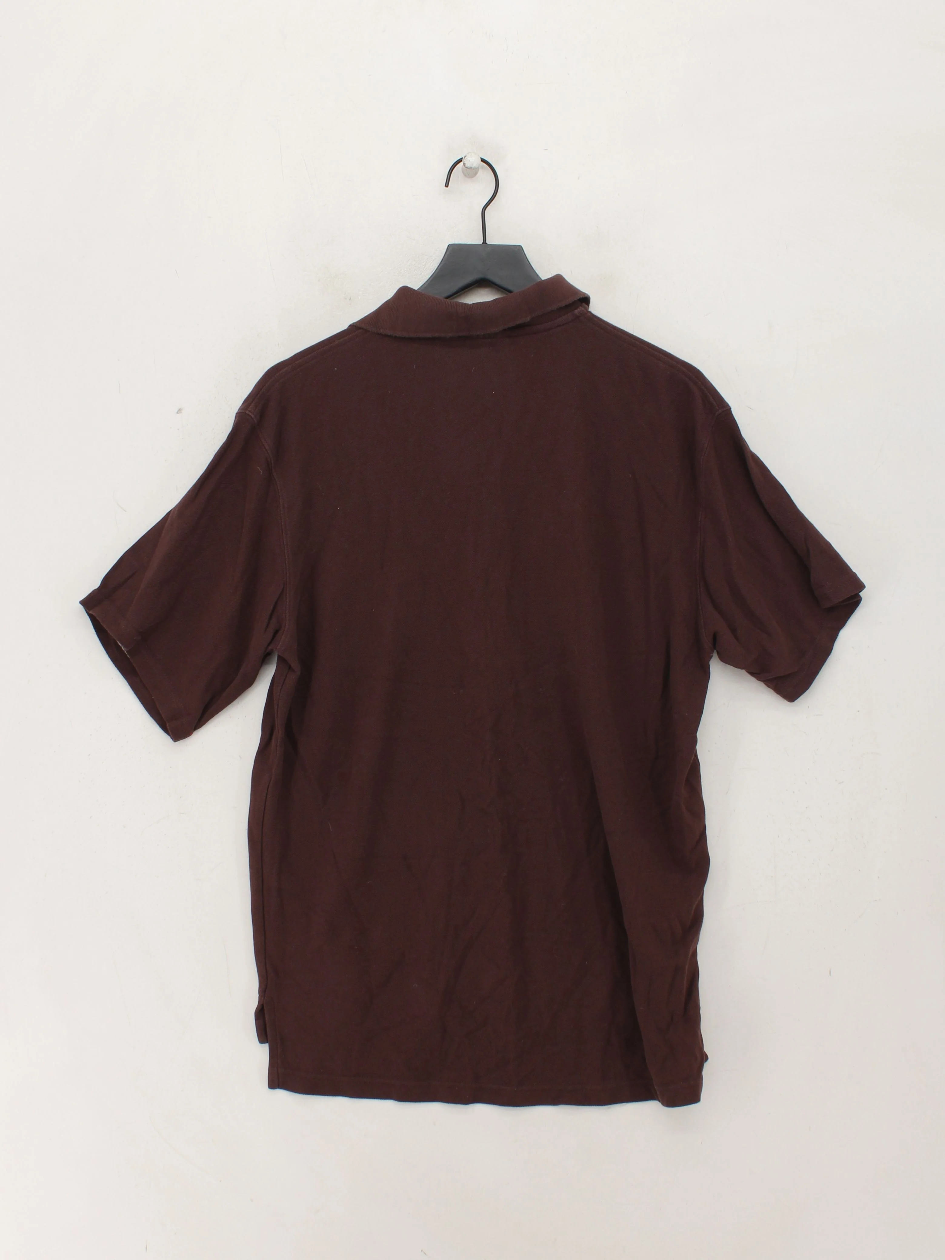L.L. Bean Men's Polo M Brown 100% Cotton Basic - Image 2