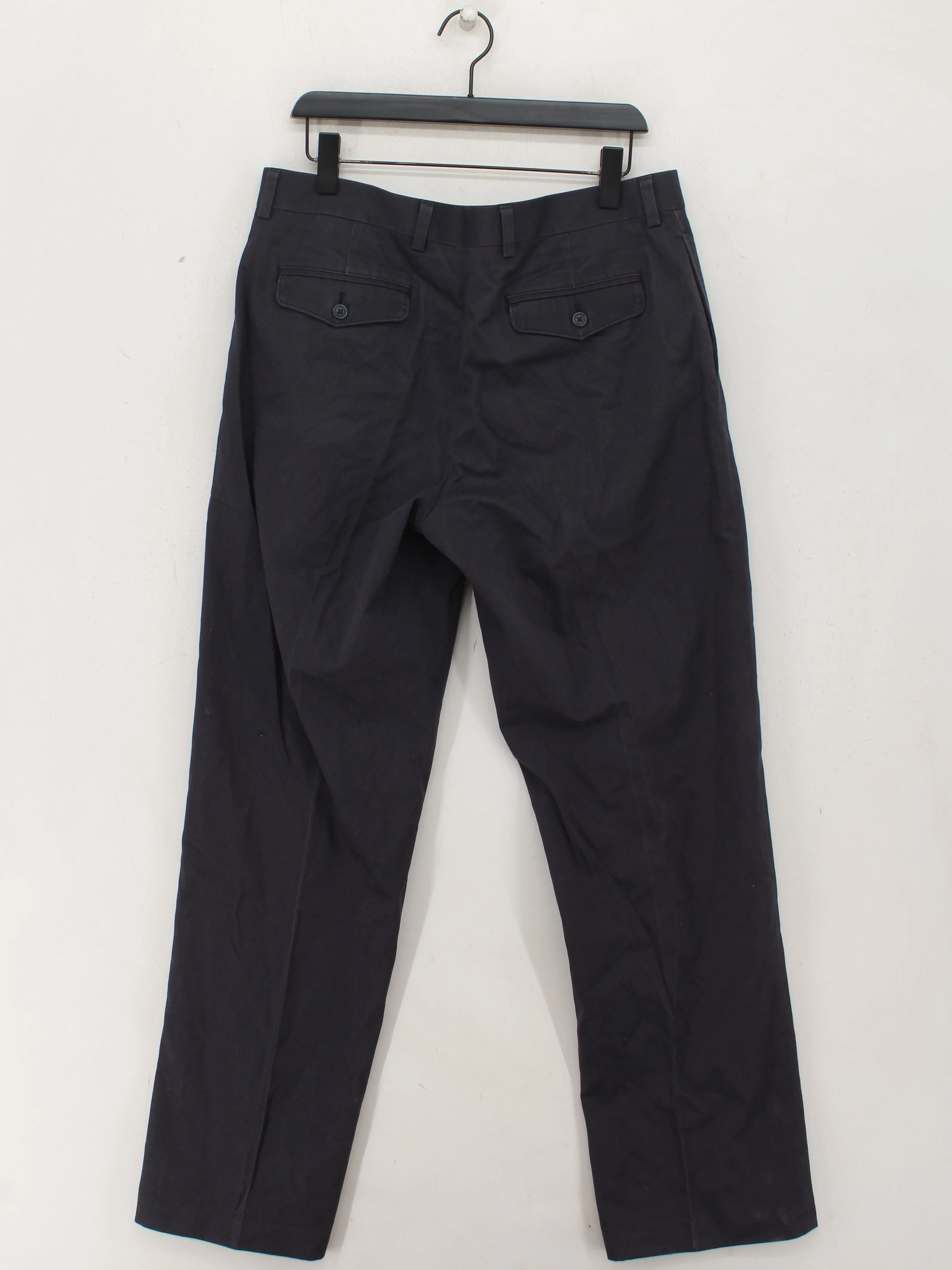 L.L. Bean Men's Trousers W 35 in Blue 100% Cotton Straight Chino - Image 2