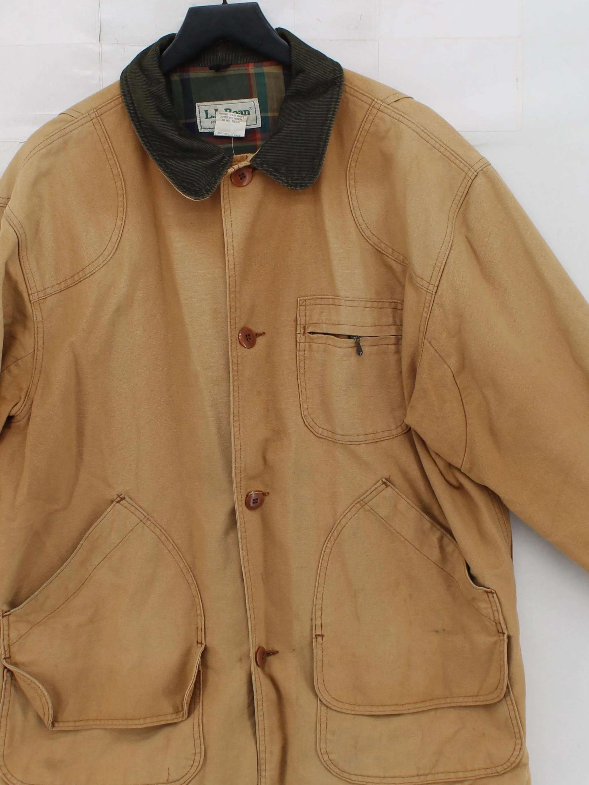 L.L. Bean Parka jacket tan - Image 3