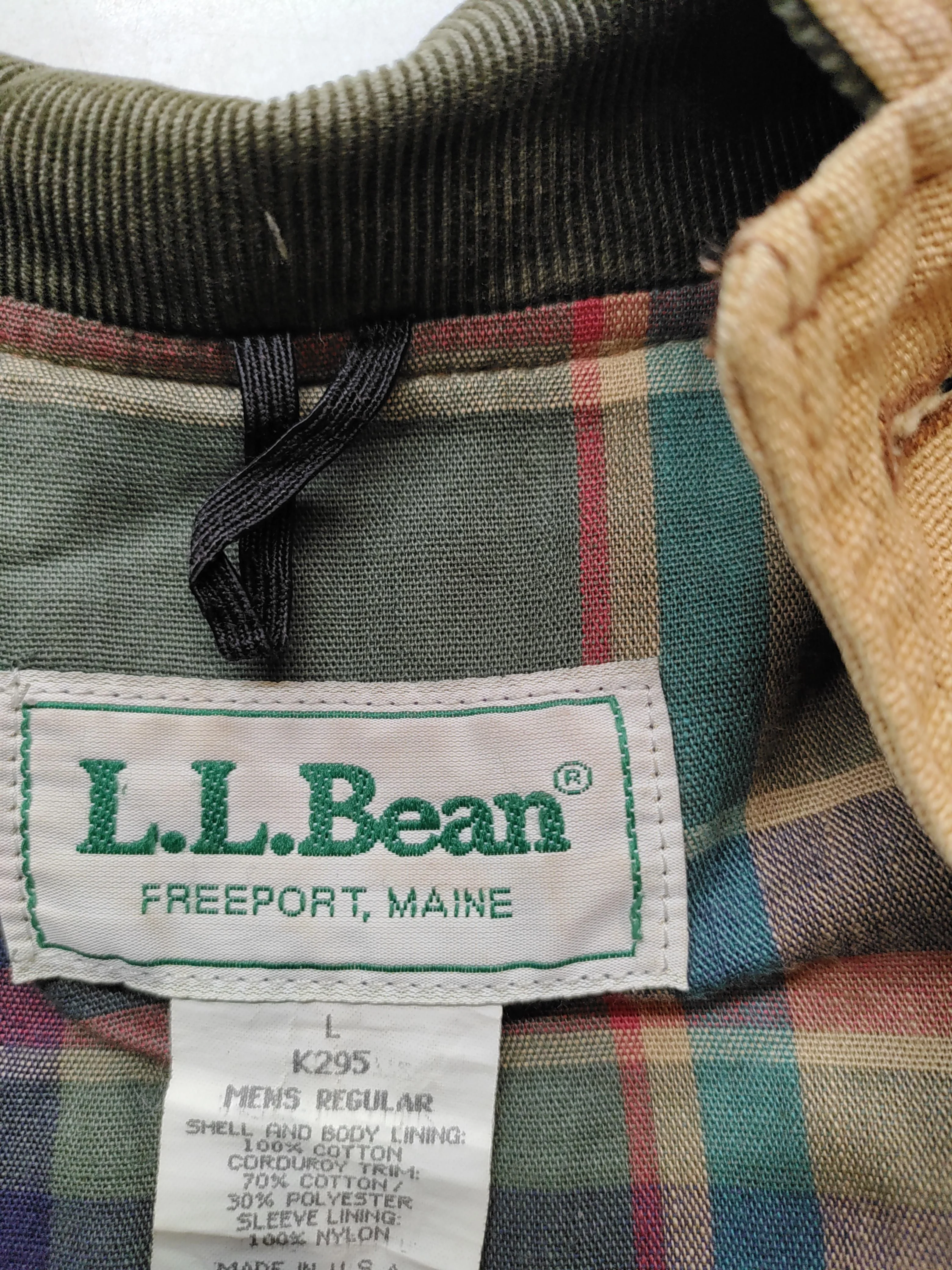 L.L. Bean Parka jacket tan - Image 8