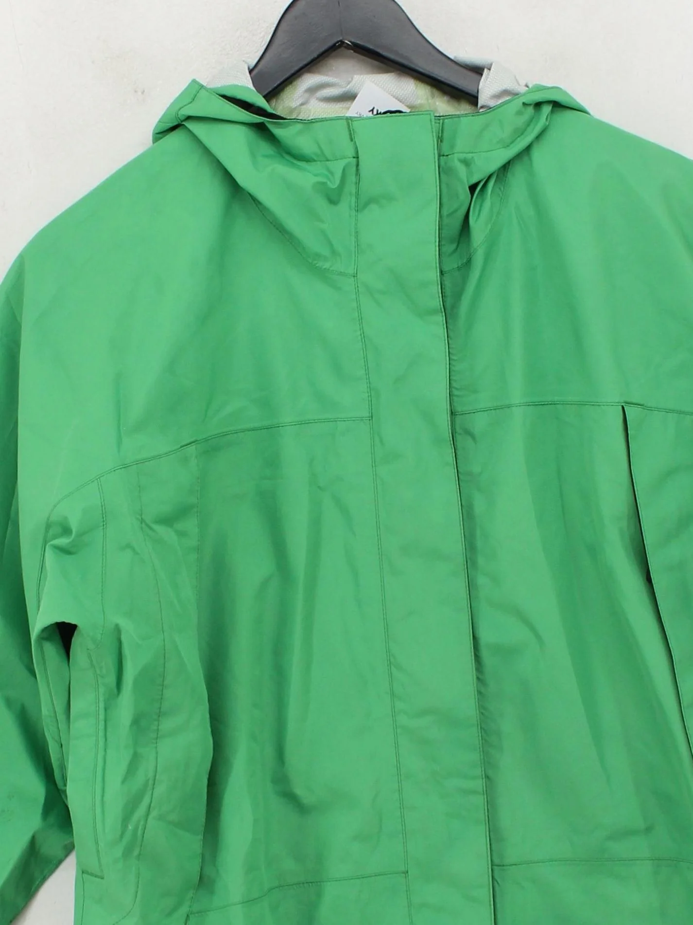 L.L. Bean Rain Coat jacket green - Image 3