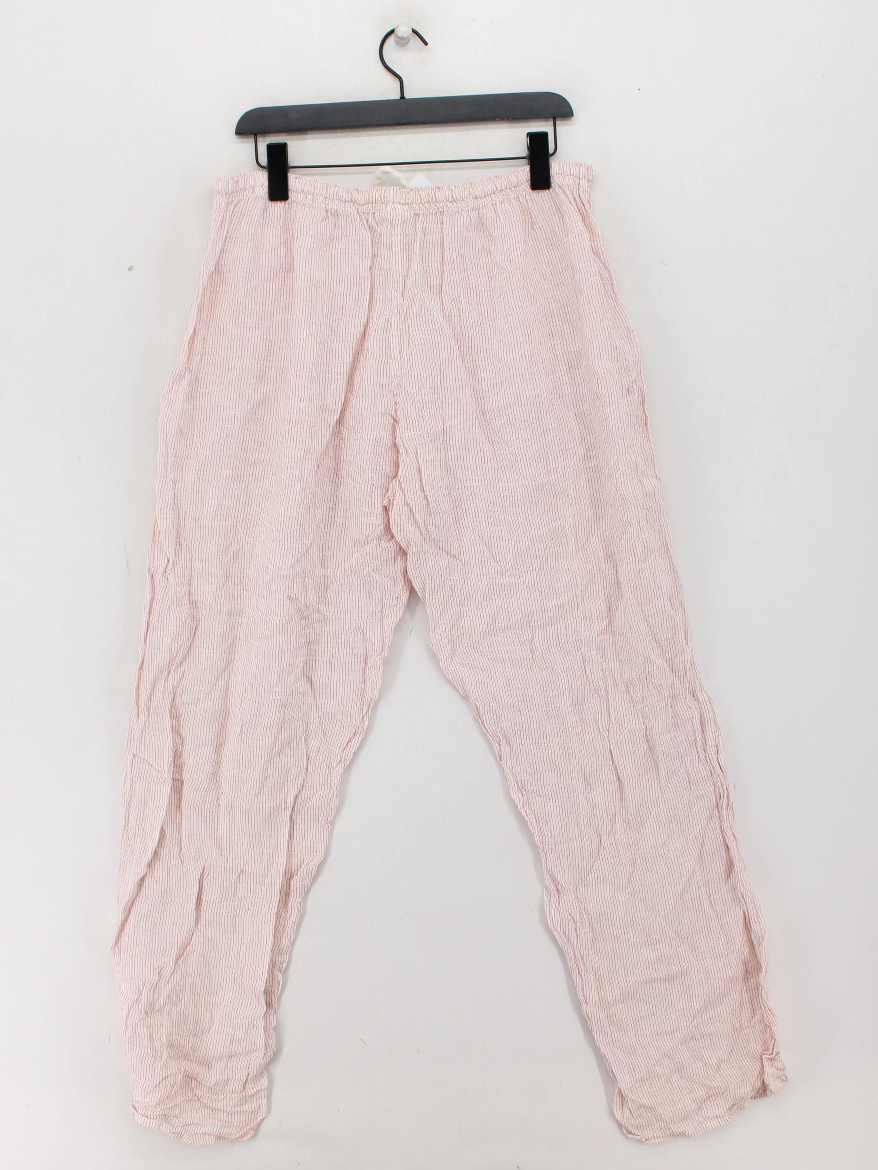 La Bottega Di Brunella Women's Trousers W 34 in Cream 100% Linen Sweatpants - Image 2