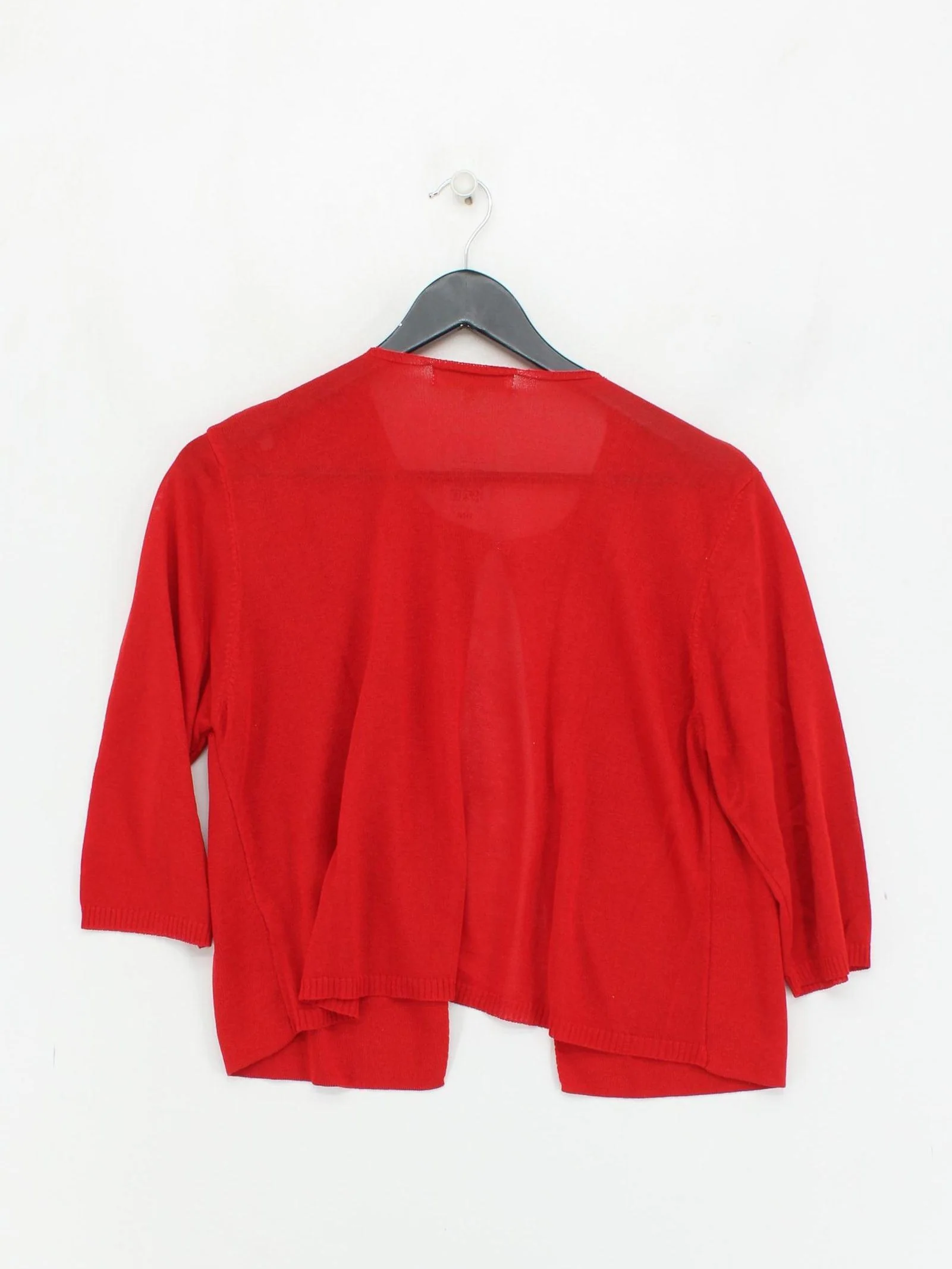 La Fee Maraboutee Women's Cardigan UK 8 Red 100% Other V-Neck Cardigan - Image 2