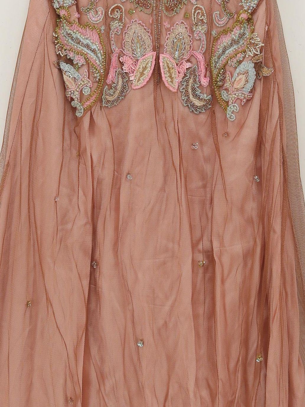 La Perla Slip Maxi Dress in Pink - Image 3