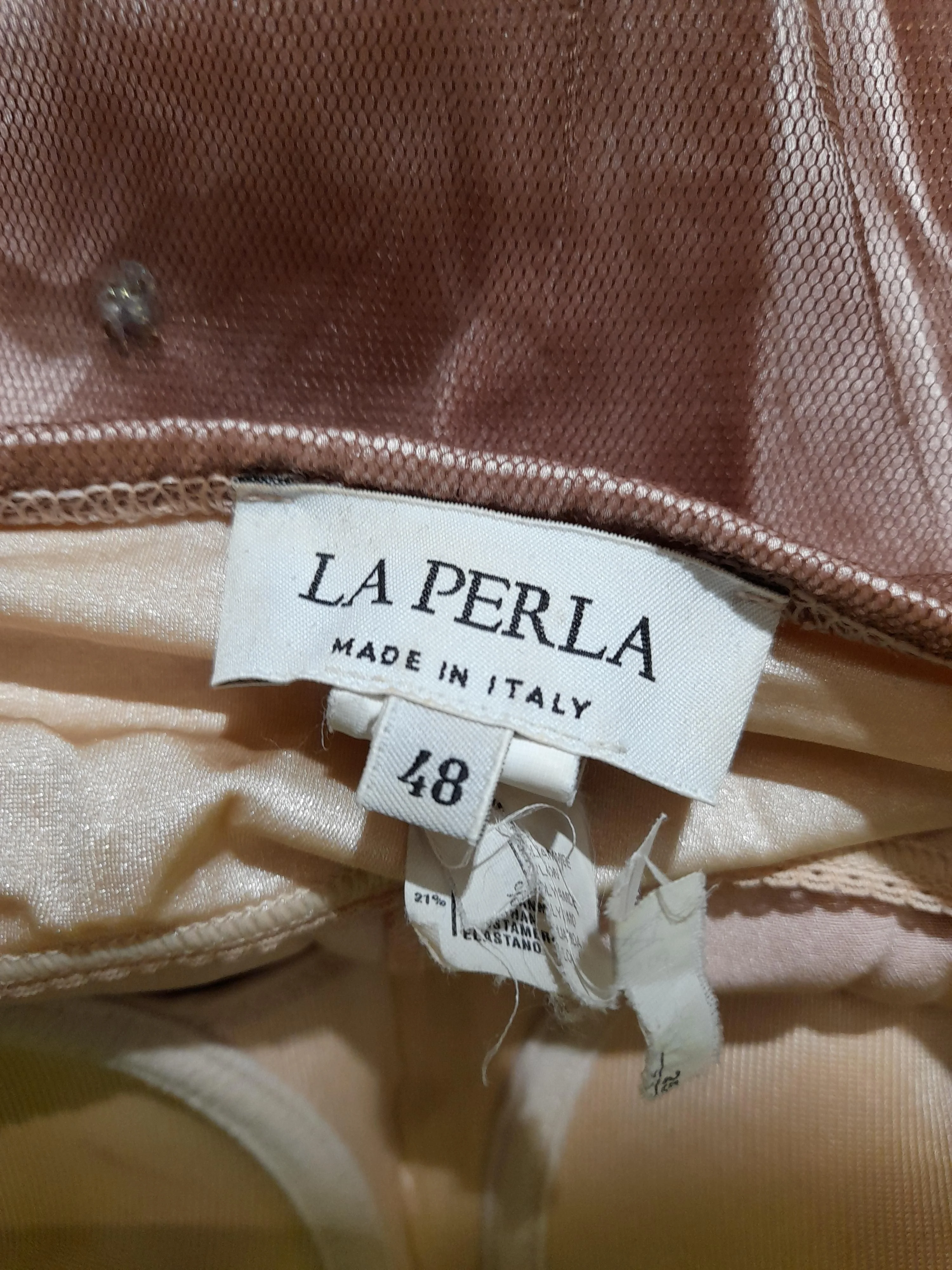 La Perla Slip Maxi Dress in Pink - Image 6