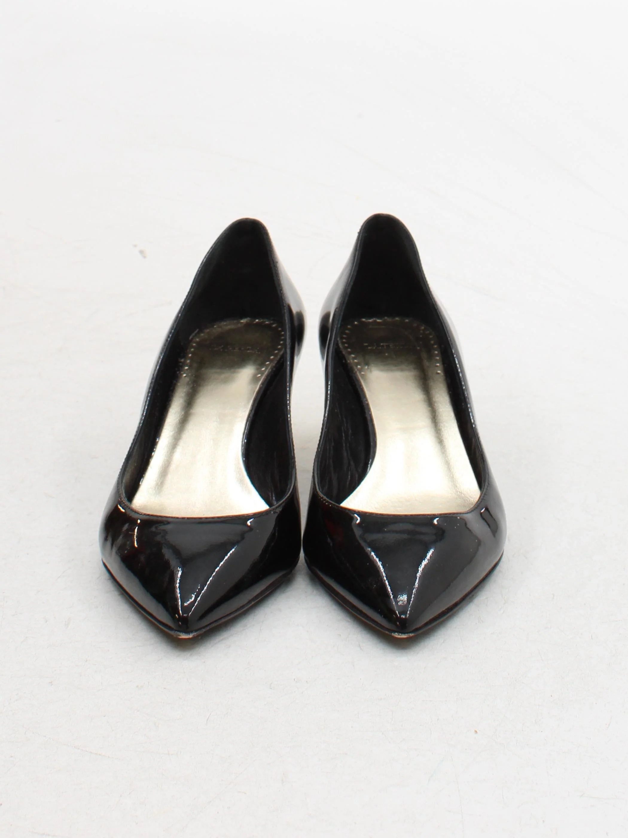 La Perla Women's Heels UK 5 Black 100% Leather Court - Image 2