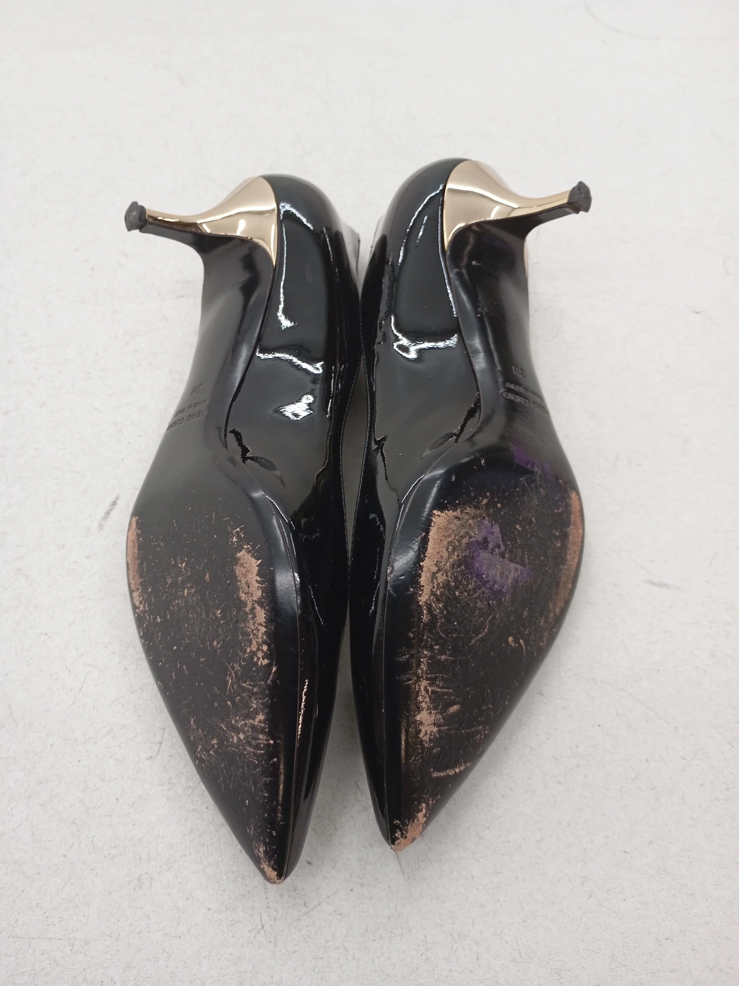 La Perla Women's Heels UK 5 Black 100% Leather Court - Image 6