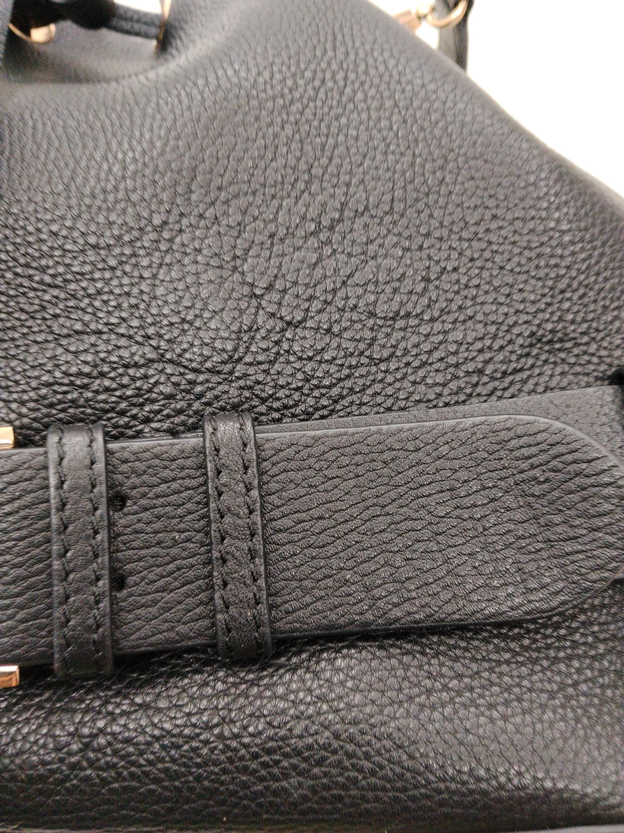 La Redoute Women's Bag Black Leather with Polyester Shoulder Bag - Image 3