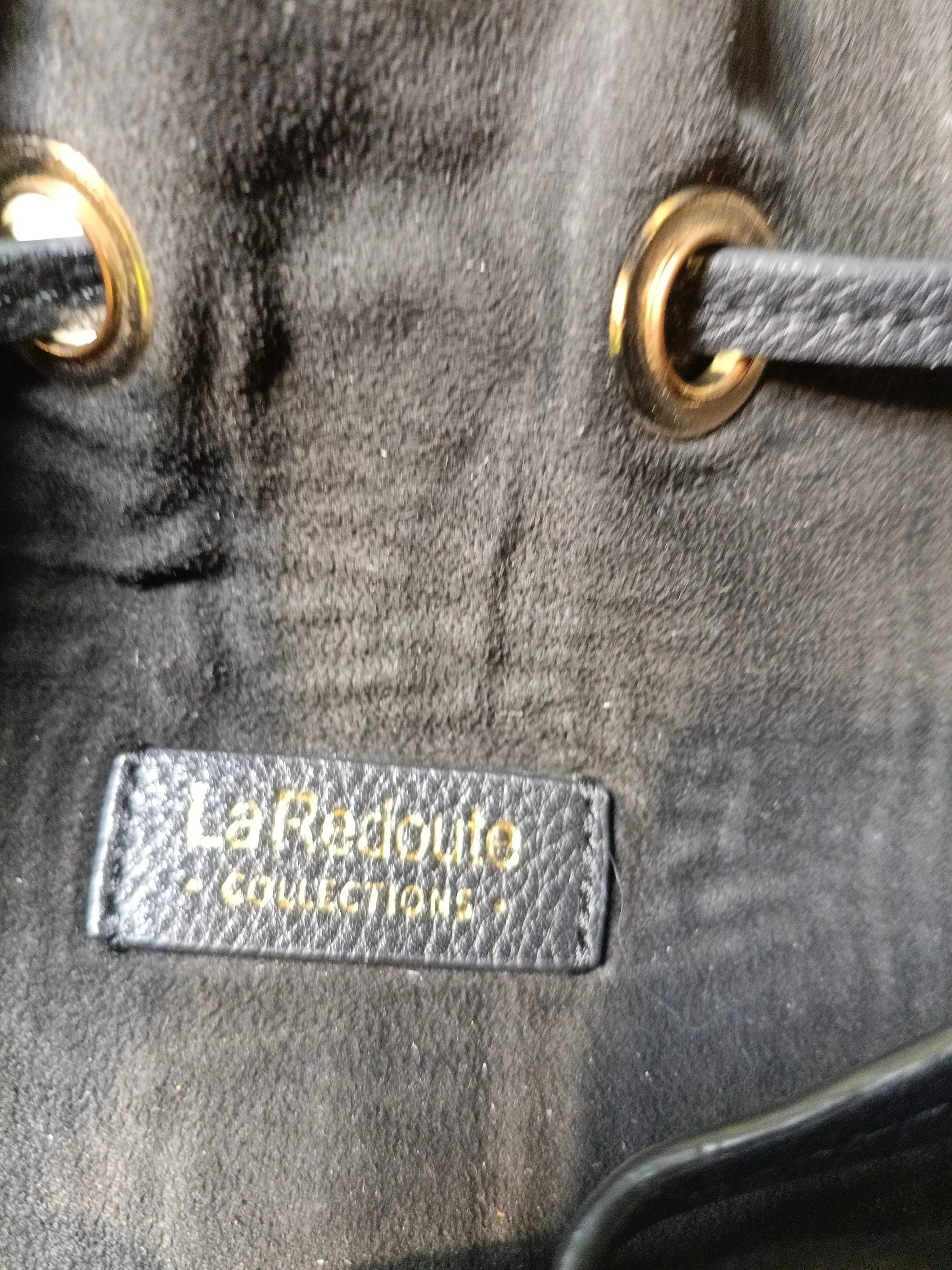 La Redoute Women's Bag Black Leather with Polyester Shoulder Bag - Image 6