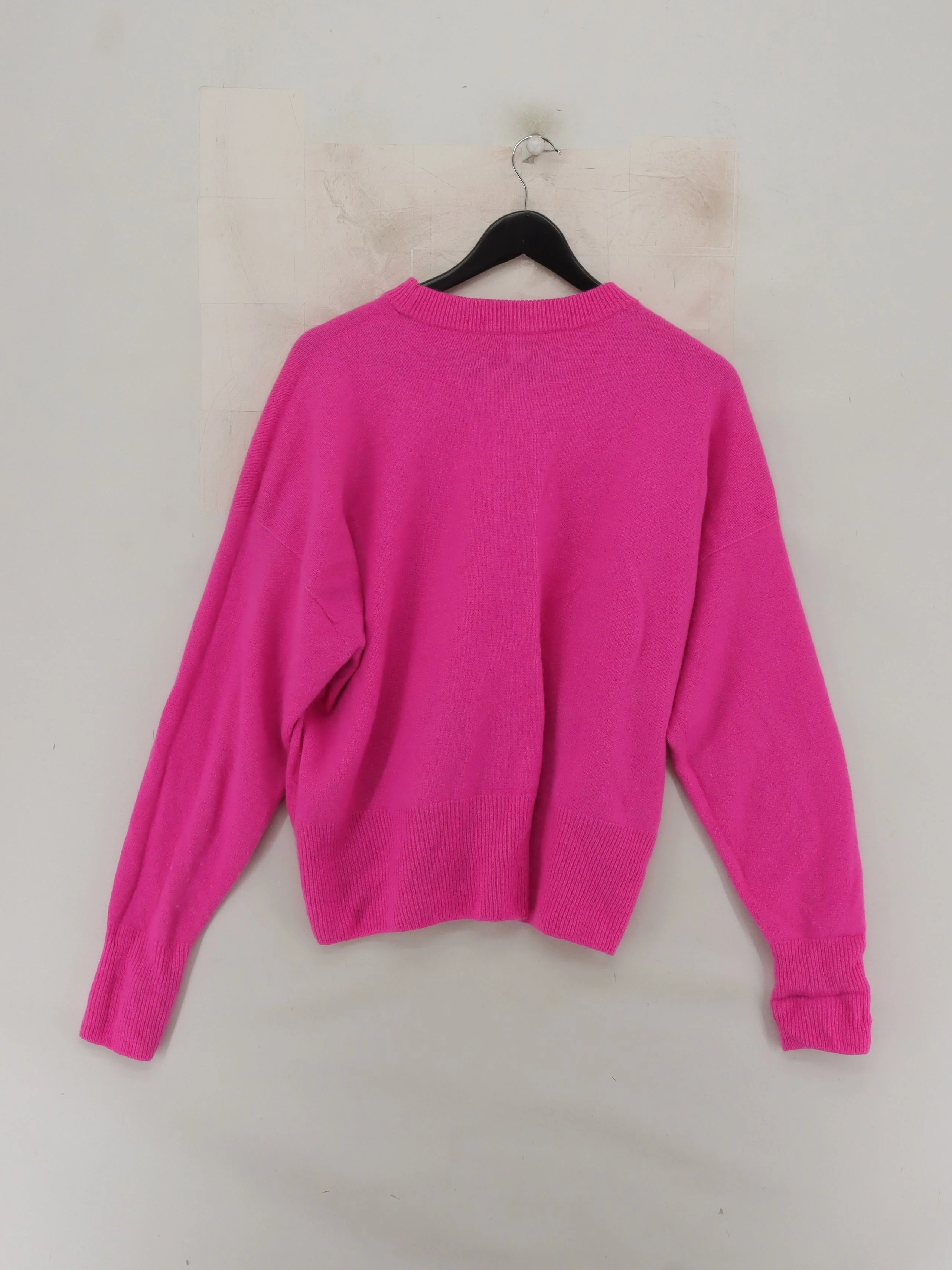 La Redoute Women's Jumper L Pink Wool with Cashmere Round Neck Pullover - Image 2