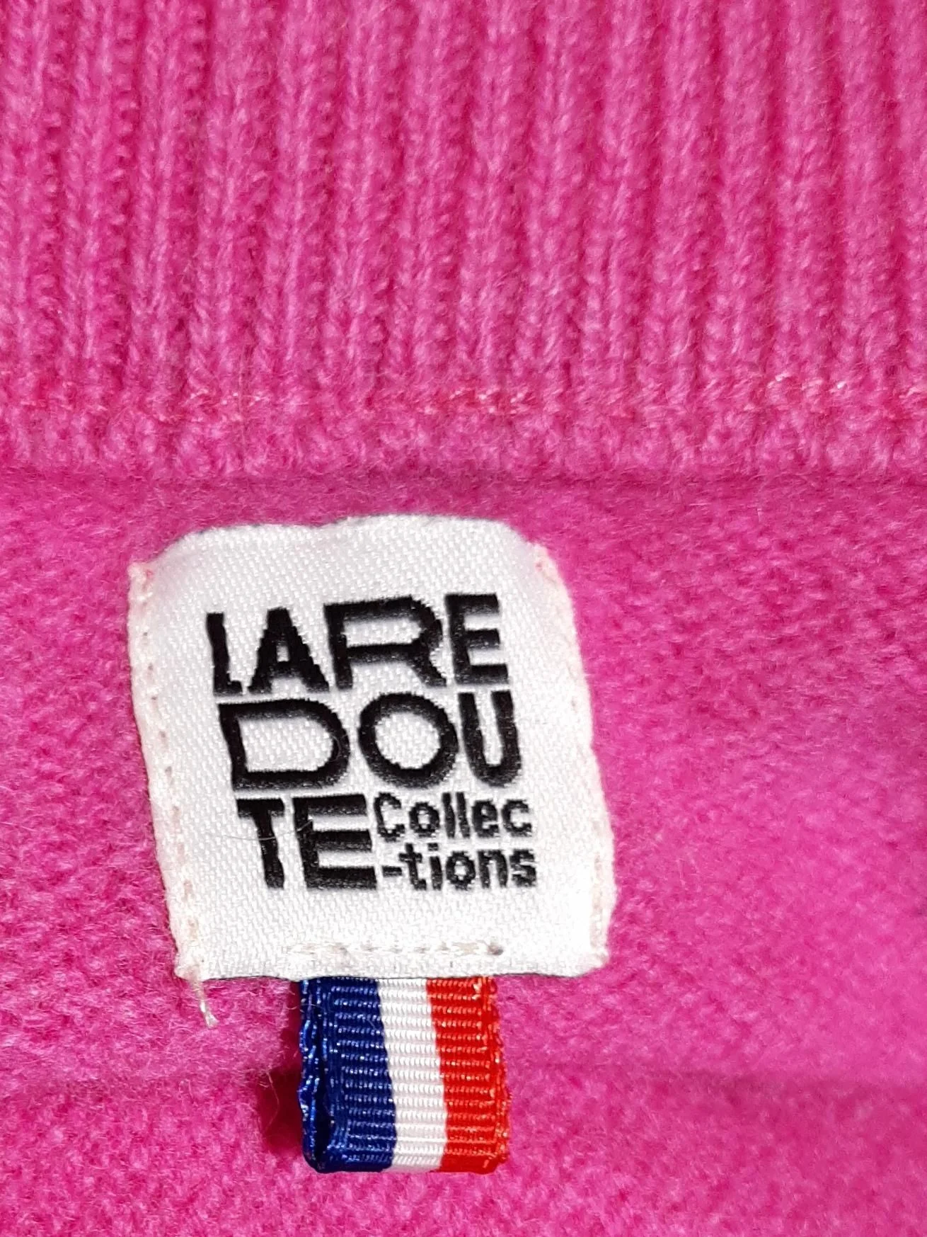 La Redoute Women's Jumper L Pink Wool with Cashmere Round Neck Pullover - Image 6