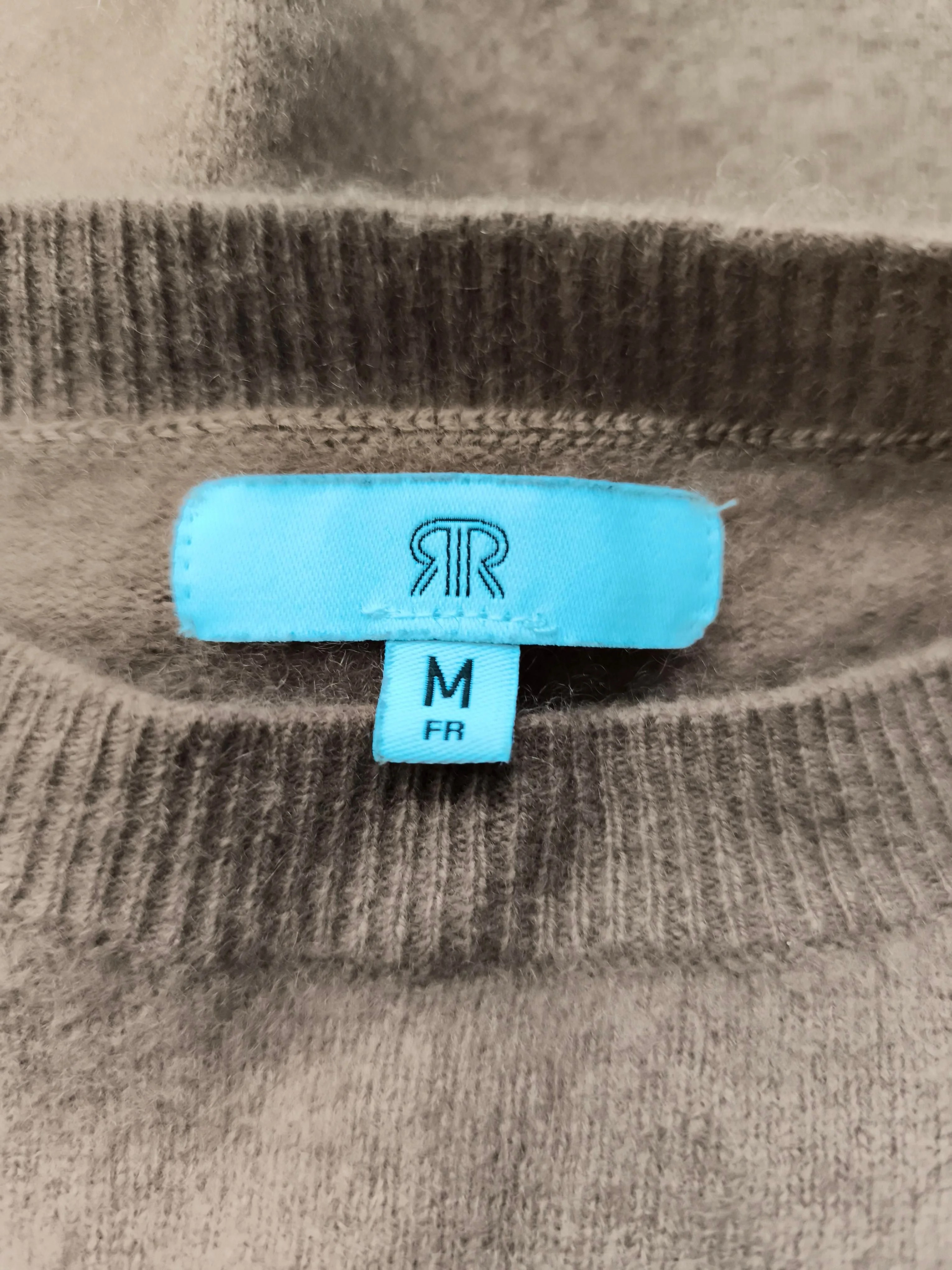 La Redoute Women's Jumper M Brown 100% Cashmere Round Neck Pullover - Image 6