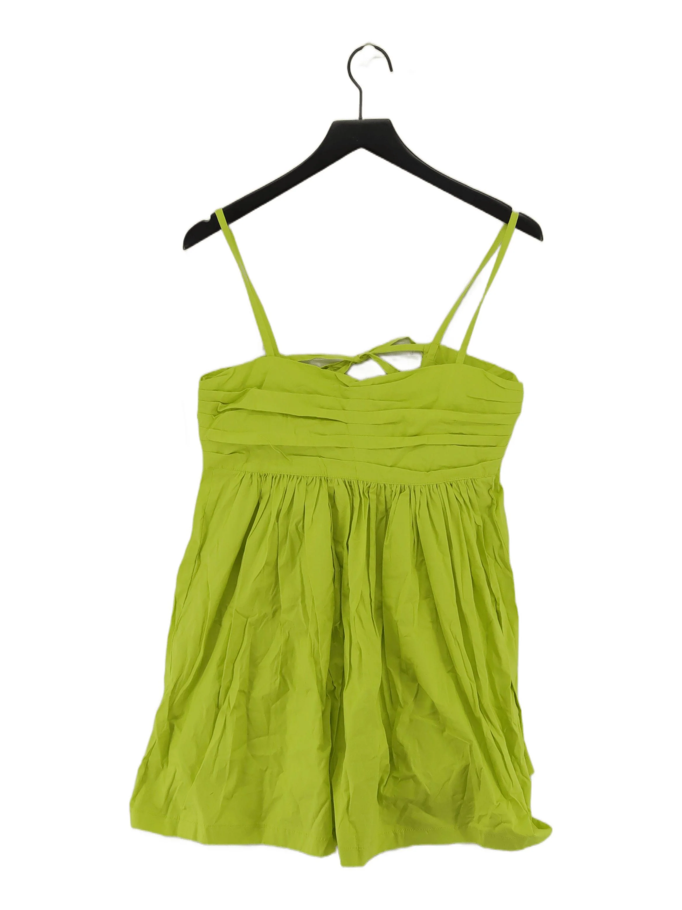 LAAGAM Women's Top M Green 100% Cotton Basic New with tags