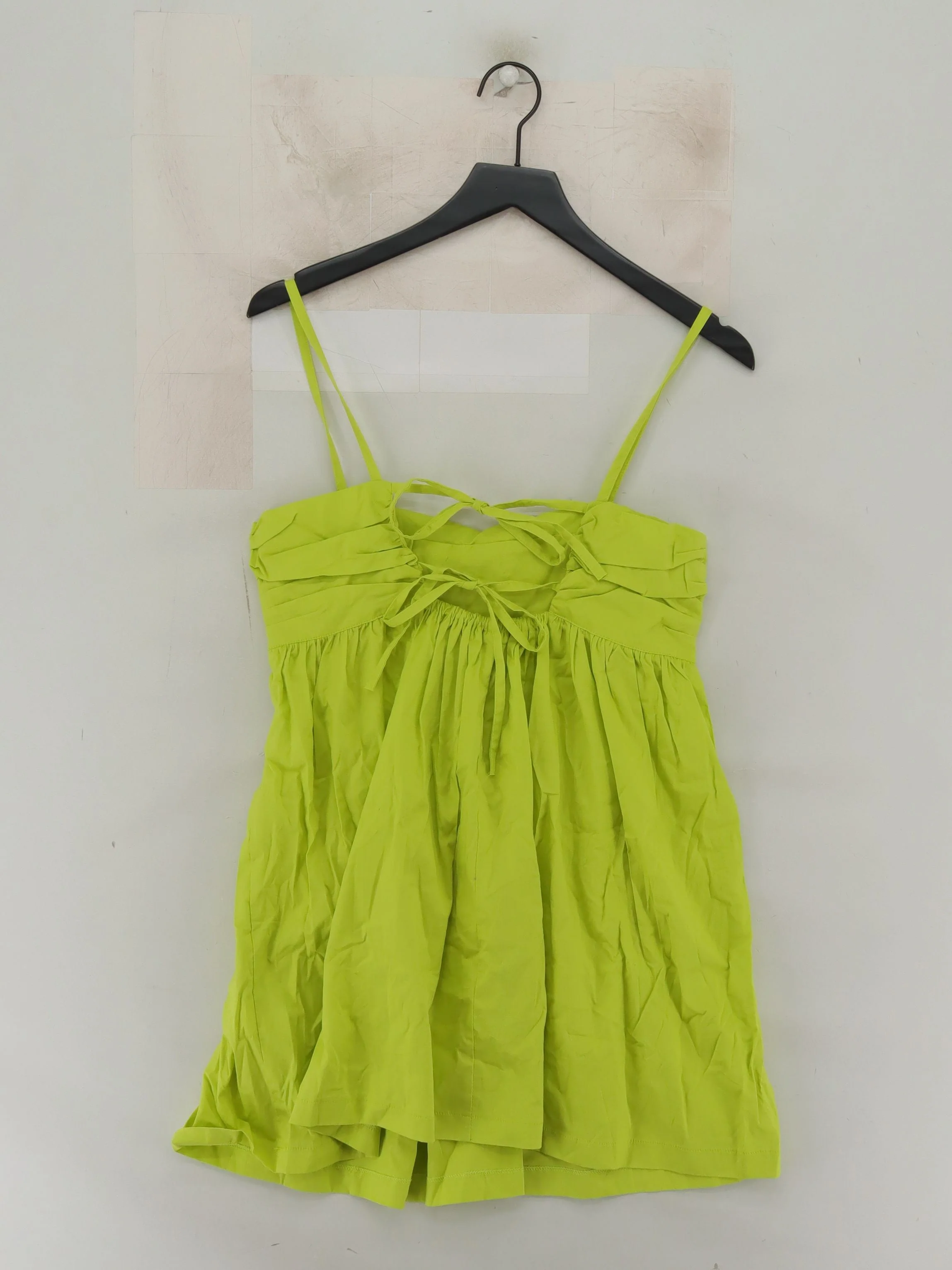 LAAGAM Women's Top M Green 100% Cotton Basic New with tags - Image 2