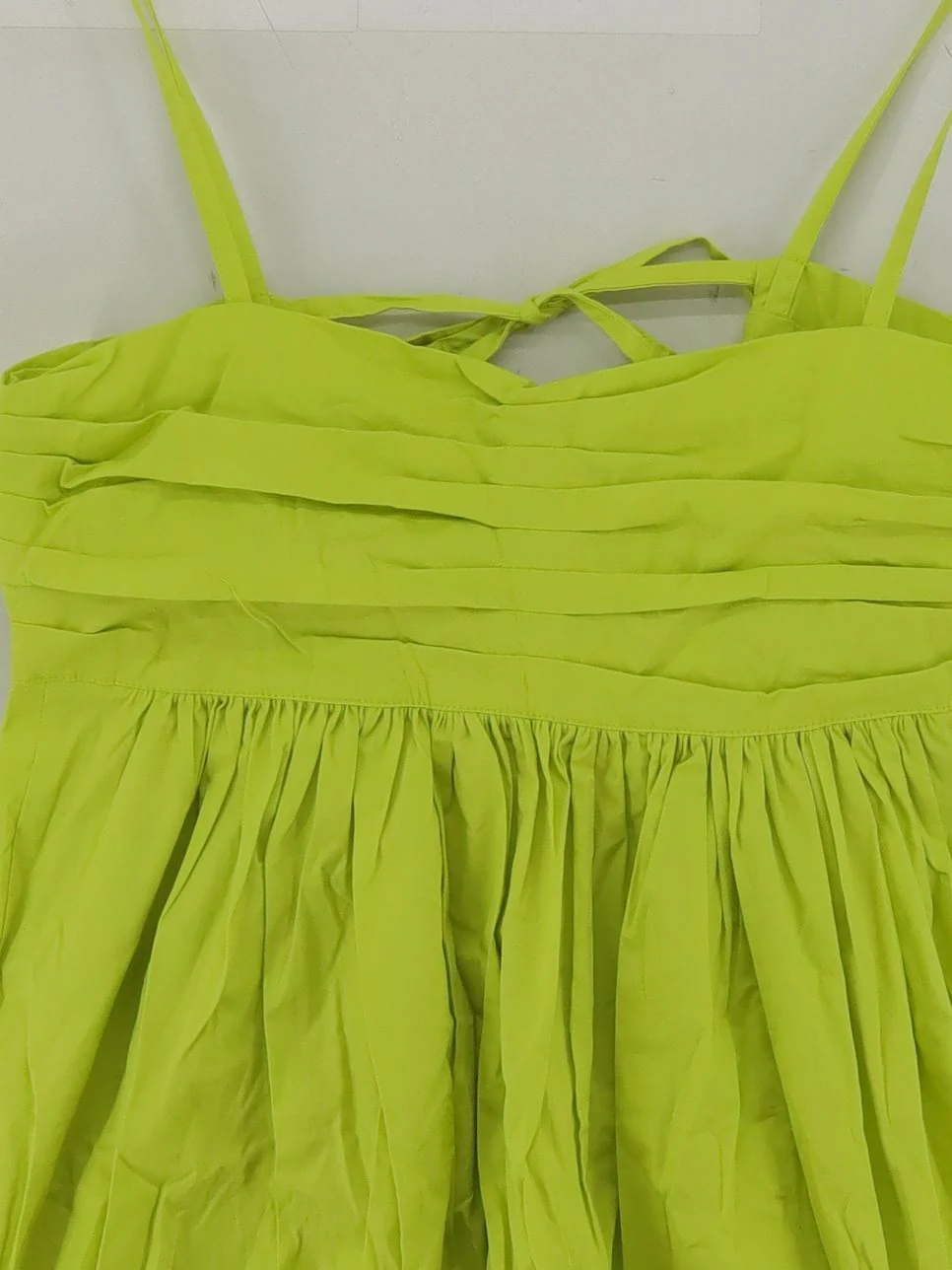 LAAGAM Women's Top M Green 100% Cotton Basic New with tags - Image 3
