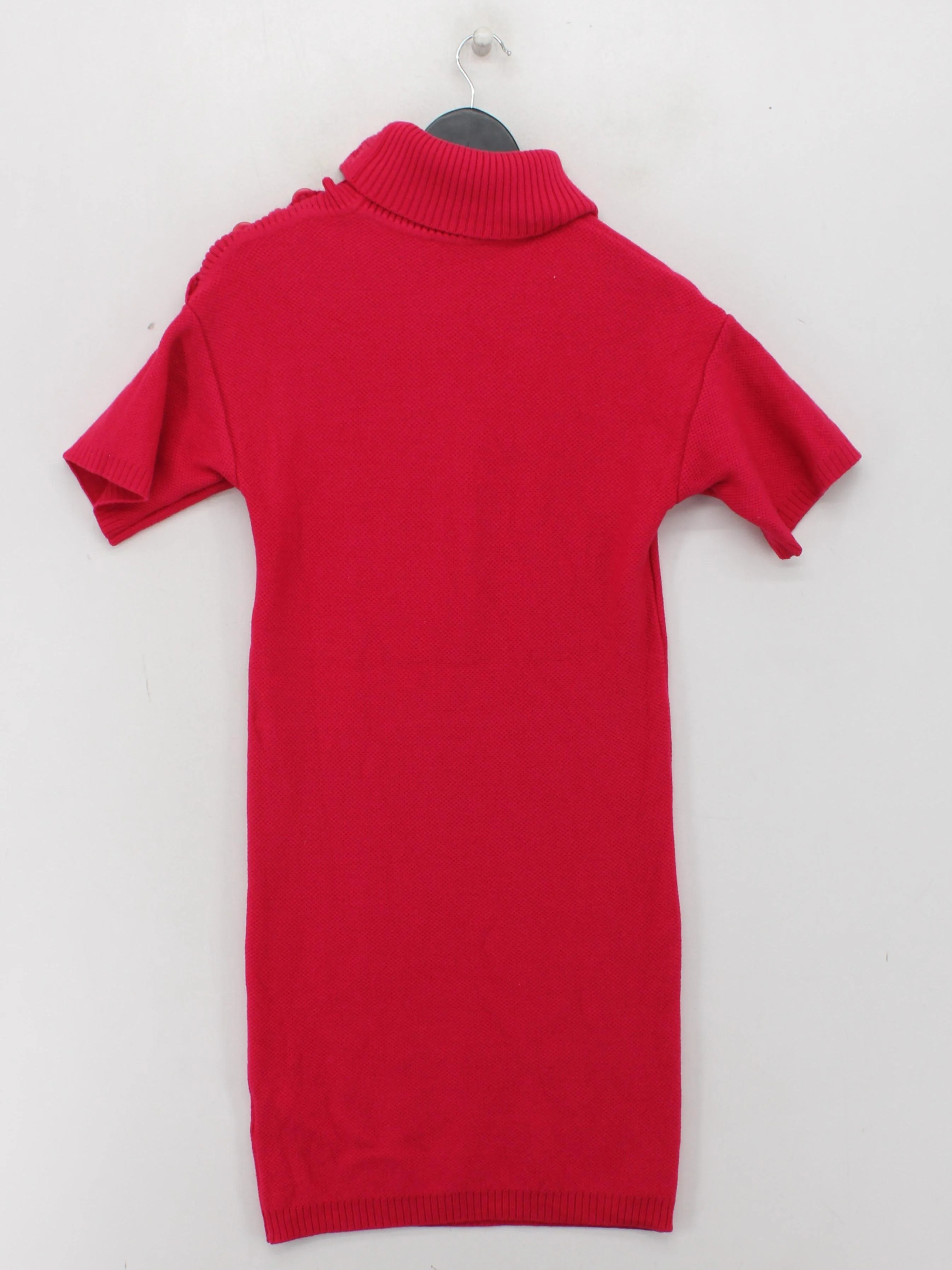 Lacoste Jumper Mini Dress in Pink - Image 2