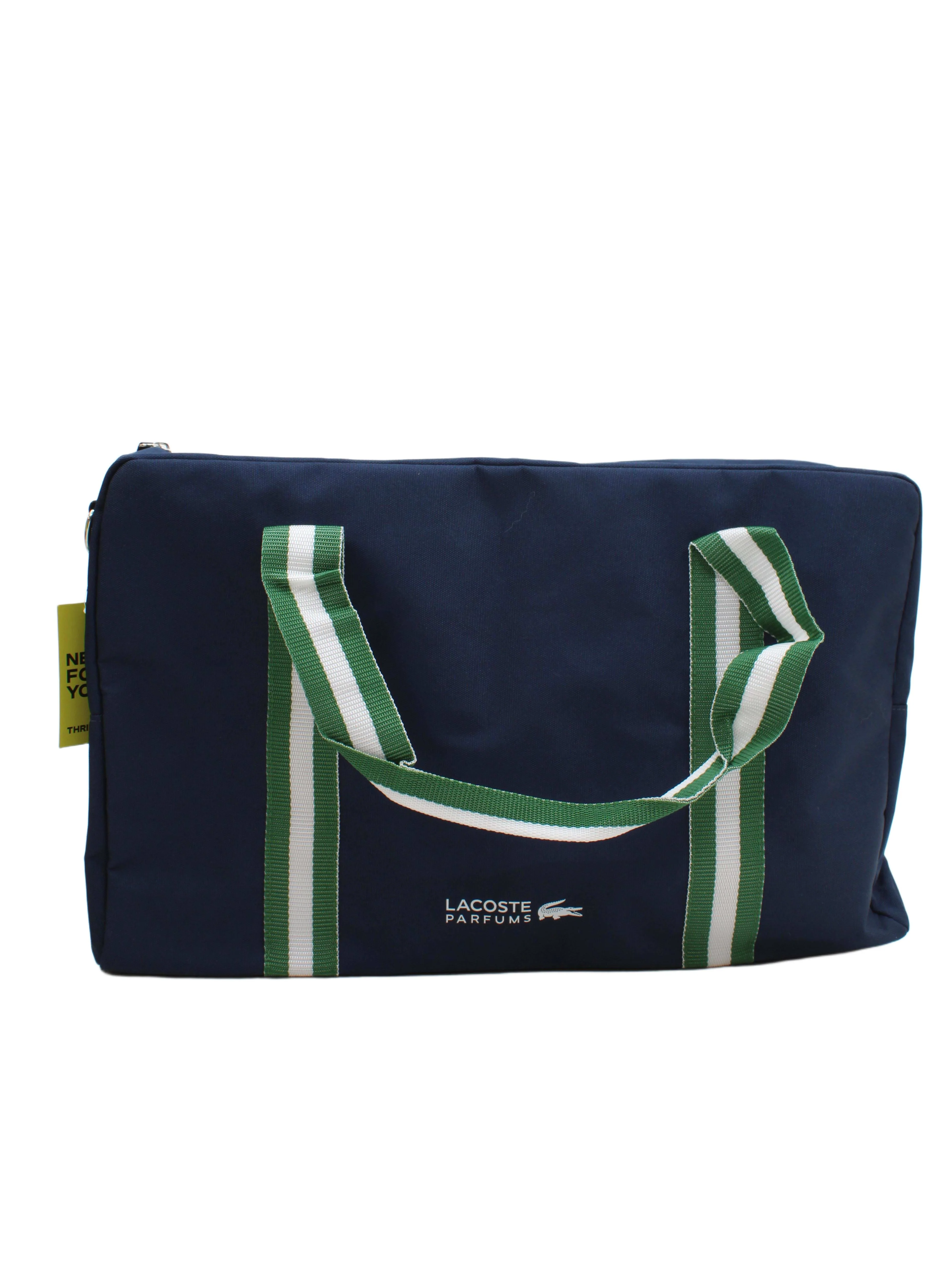 Lacoste Men's Bag Blue 100% Nylon Gym Bag